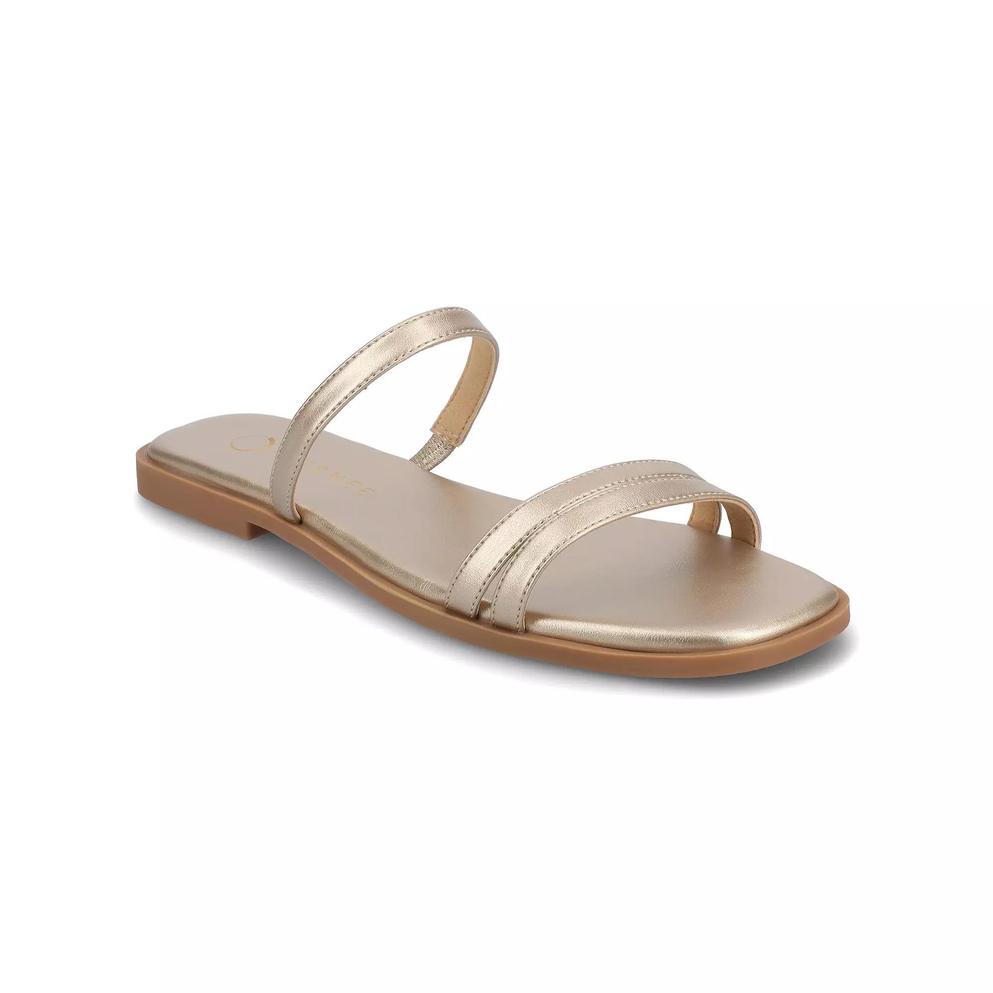 Journee Collection Womens Brisa Slide Sandal Product Image