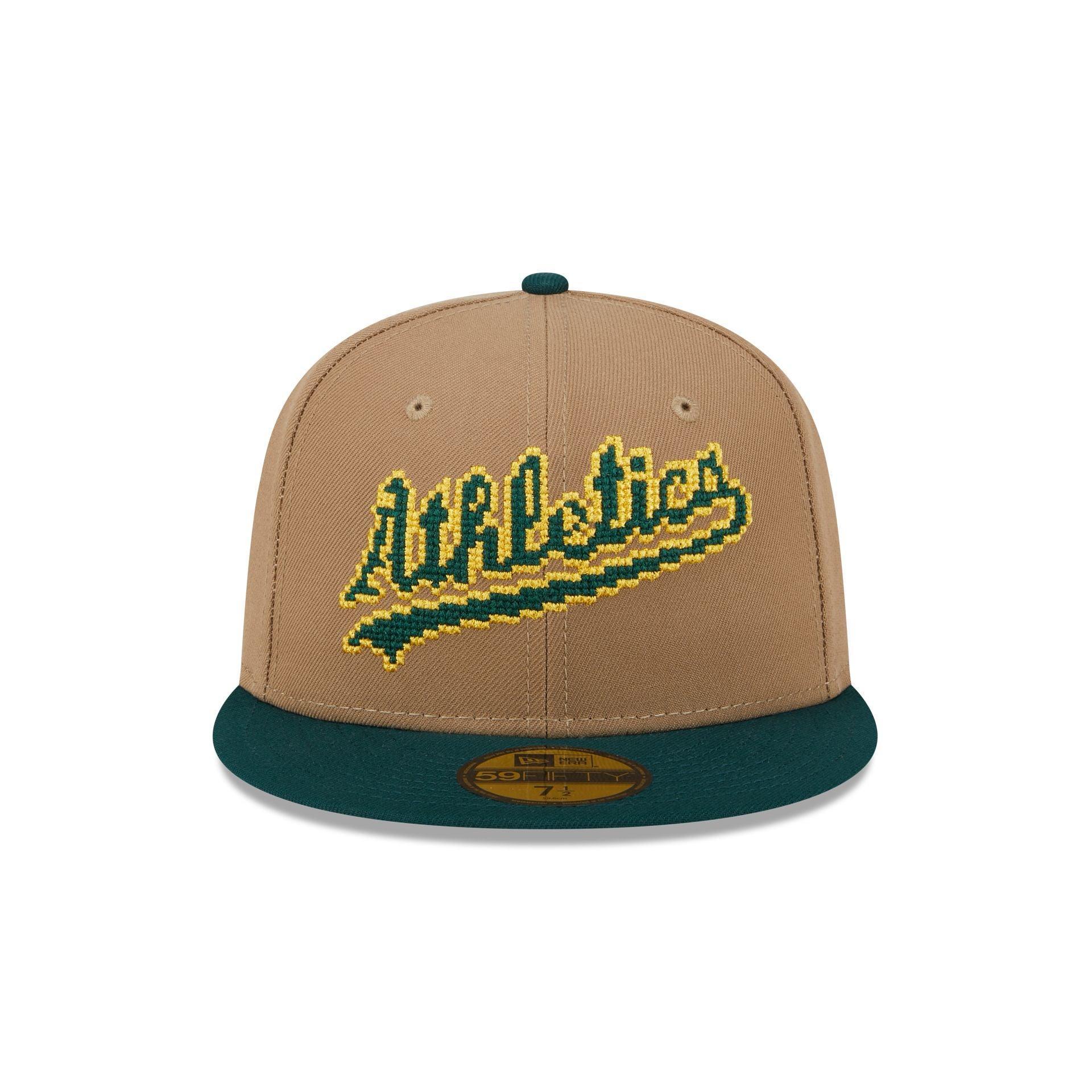 Athletics Classic 8-Bit Wordmark 59FIFTY Fitted Hat Male Product Image