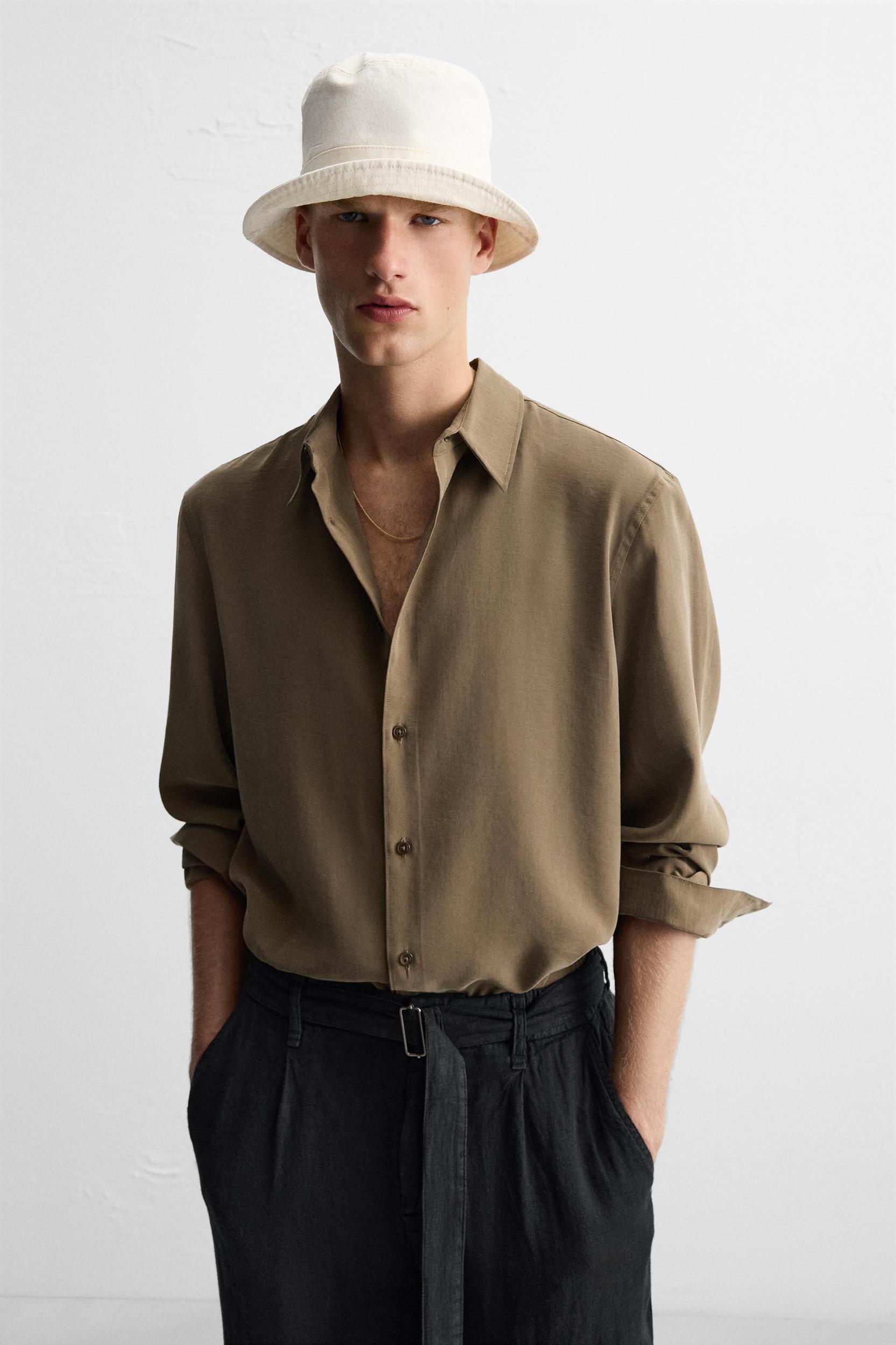 100% LINEN BELTED PANTS Product Image