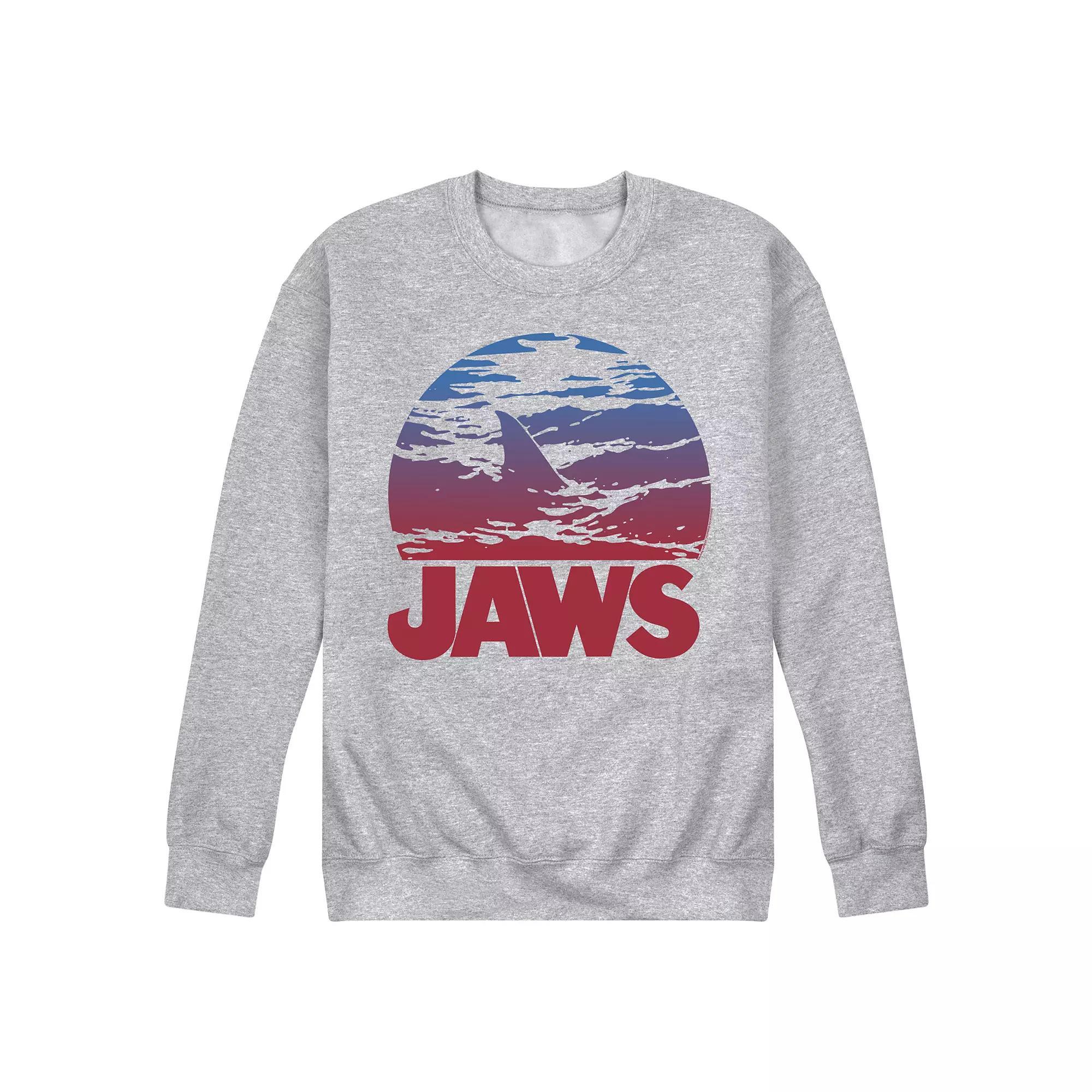 Men's Jaws Ombre Fleece Sweatshirt,  Product Image