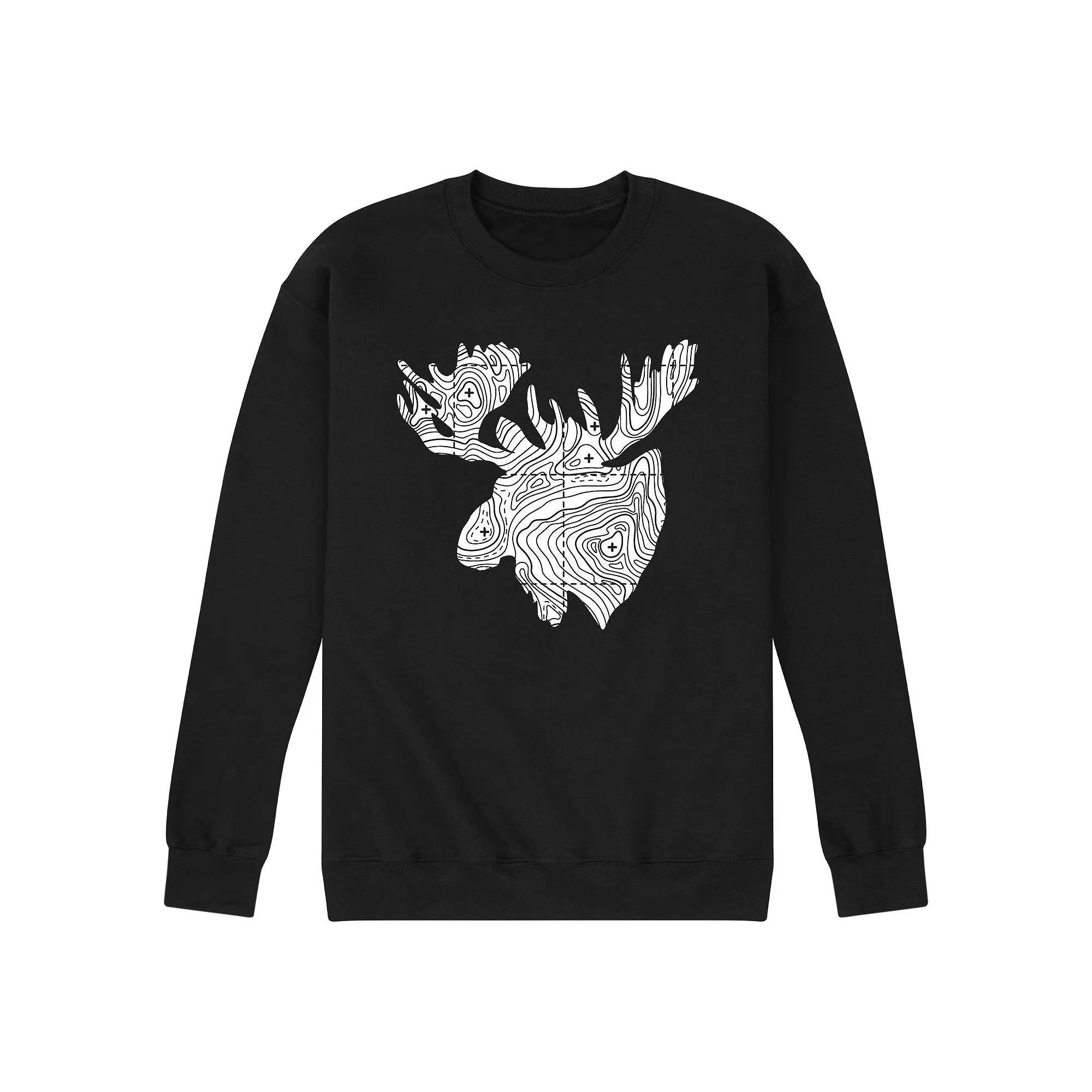 Men's Topo Moose Head Sweatshirt,  Product Image