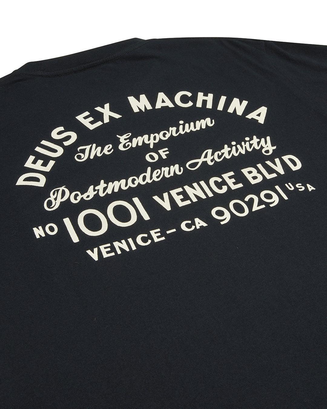 Venice Address Pocket Tee - Black Product Image