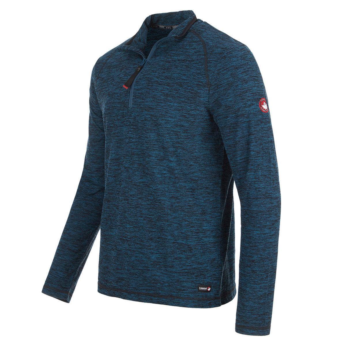 Canada Weather Gear Men's Fleece-Dye Supreme Soft 1/4 Zip Product Image