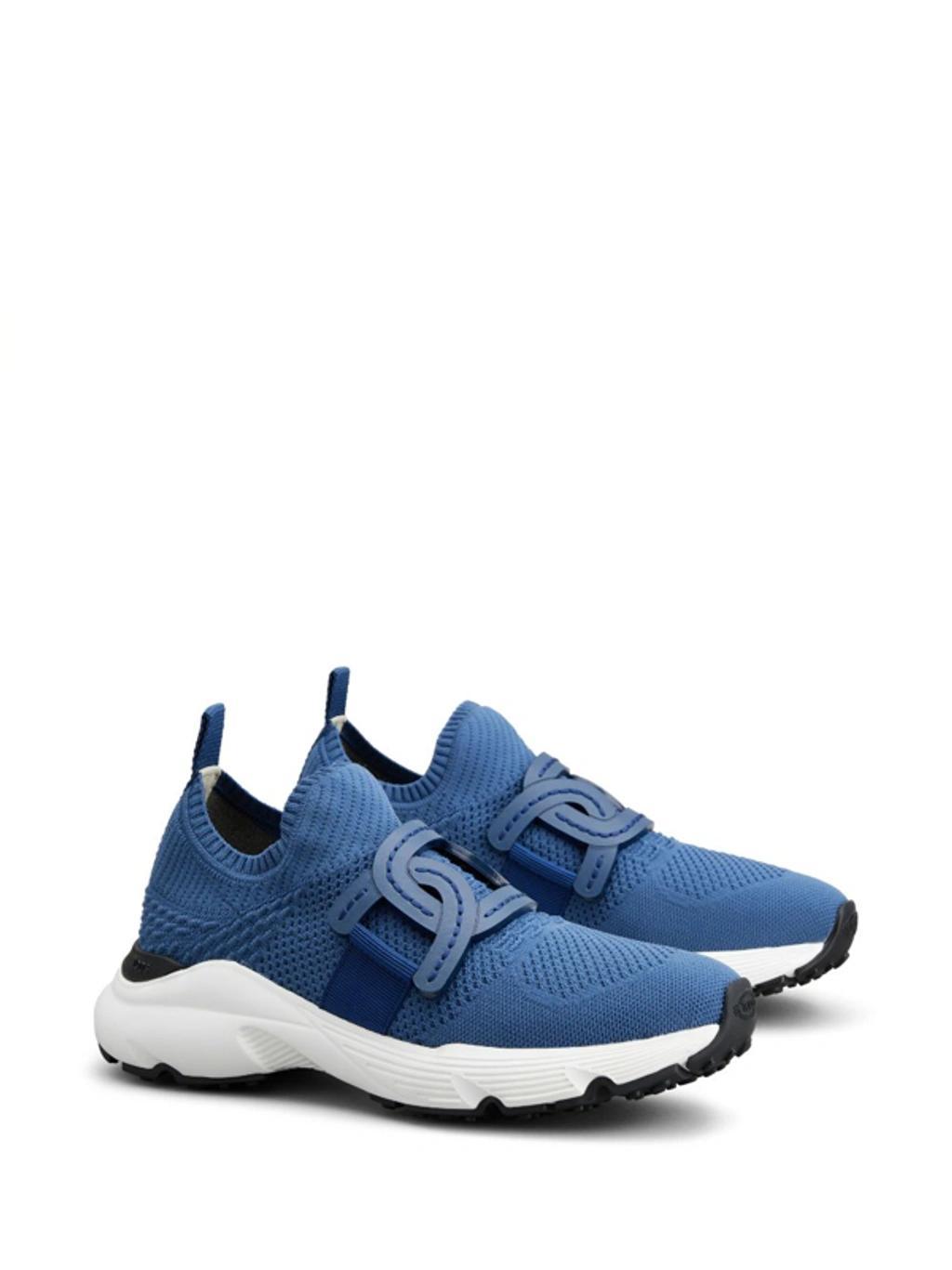 TOD'S Kate Sneakers In Technical Fabric In Blue Product Image