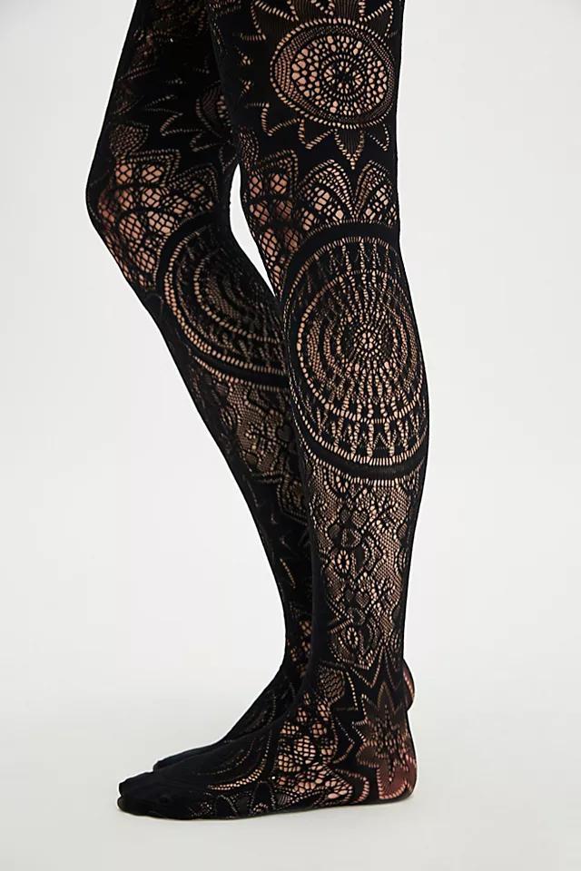 Tapestry Net Tights Product Image