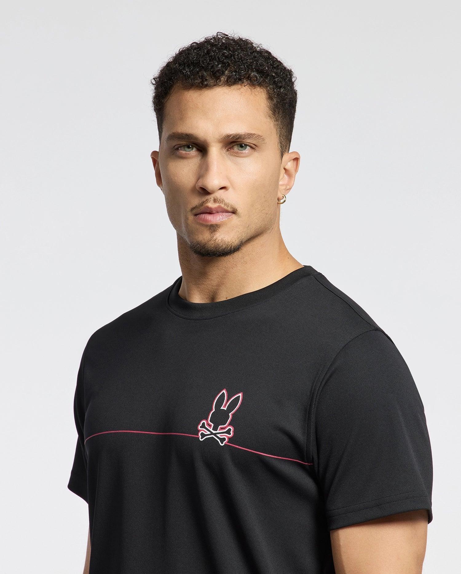 MENS DACANO CHEST GRAPHIC SPORT TEE - B6U313E200 Product Image