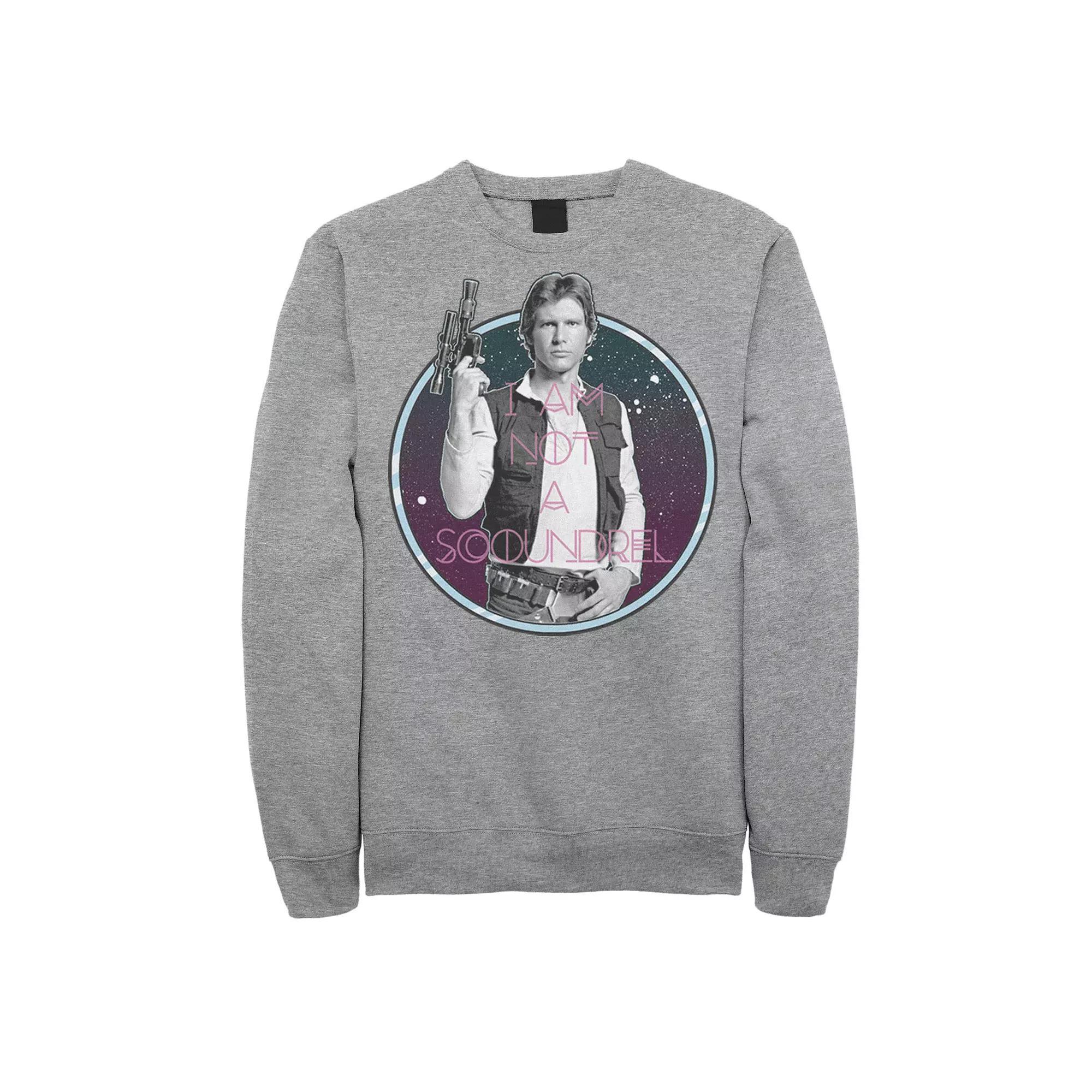 Men's Star Wars Han Solo Not a Scoundrel Classic Pose Sweatshirt,  Product Image