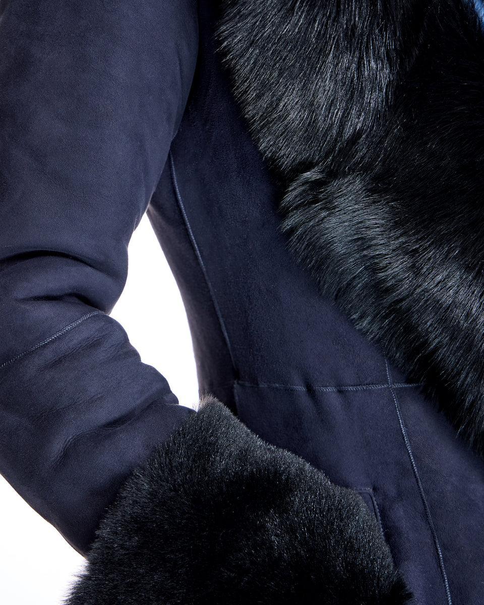 Reversible Shearling Vest Product Image