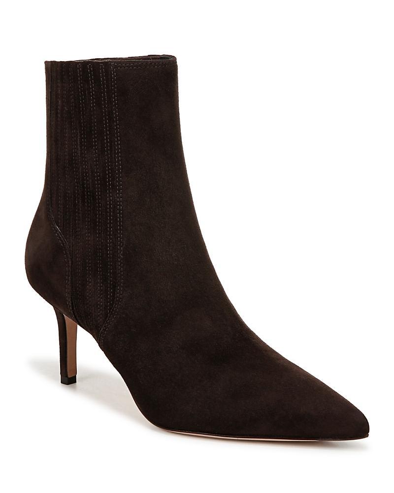 Lisa Suede Stiletto Chelsea Booties Product Image