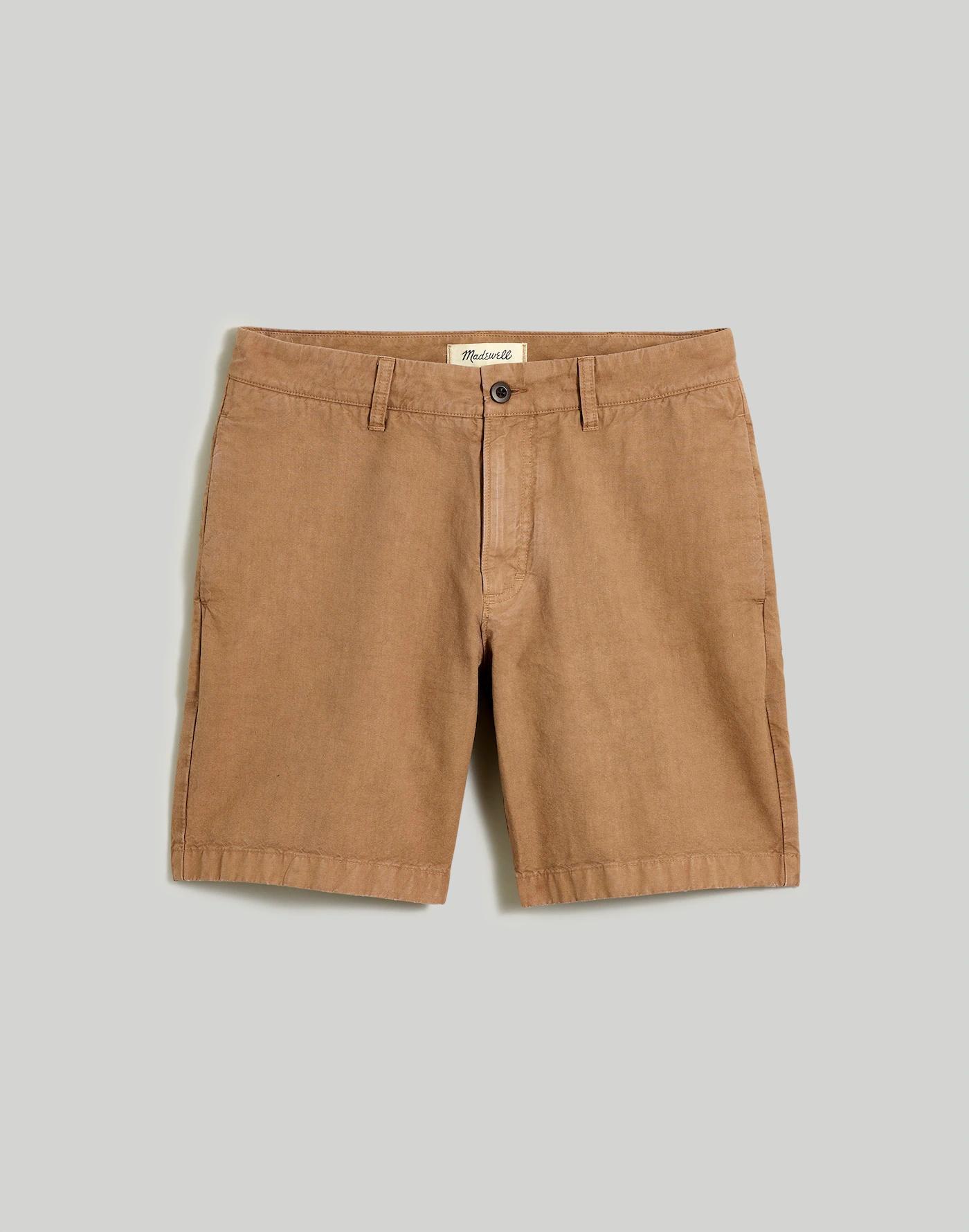 Hemp-Cotton-Blend Oversized Shorts Product Image