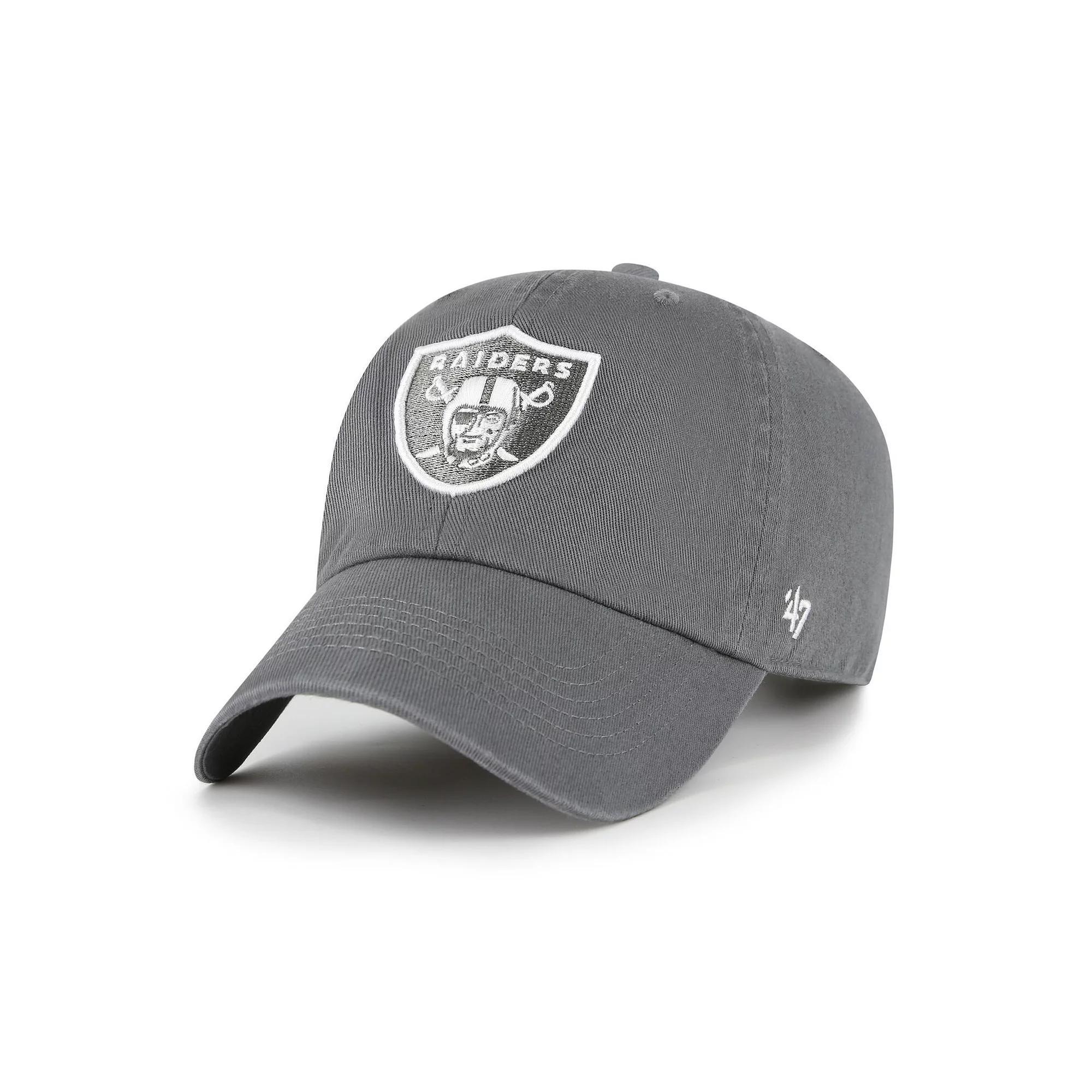 Women's '47 Gray Las Vegas Raiders Bright Side Clean Up Adjustable Hat, Lvr Grey Product Image