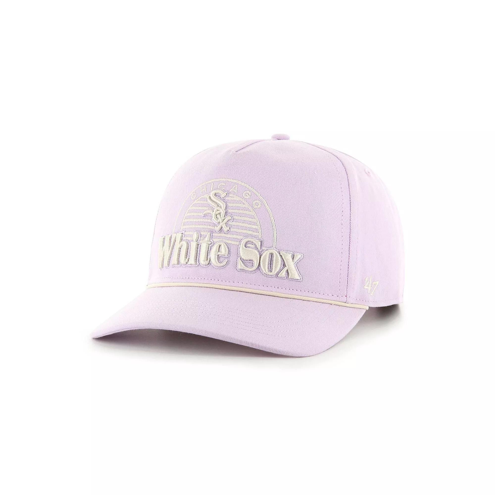 Men's '47 Purple Chicago White Sox Wander Hitch Adjustable Hat Product Image