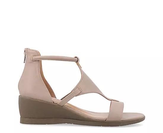 Journee Collection Womens Trayle Wedge Sandal Product Image