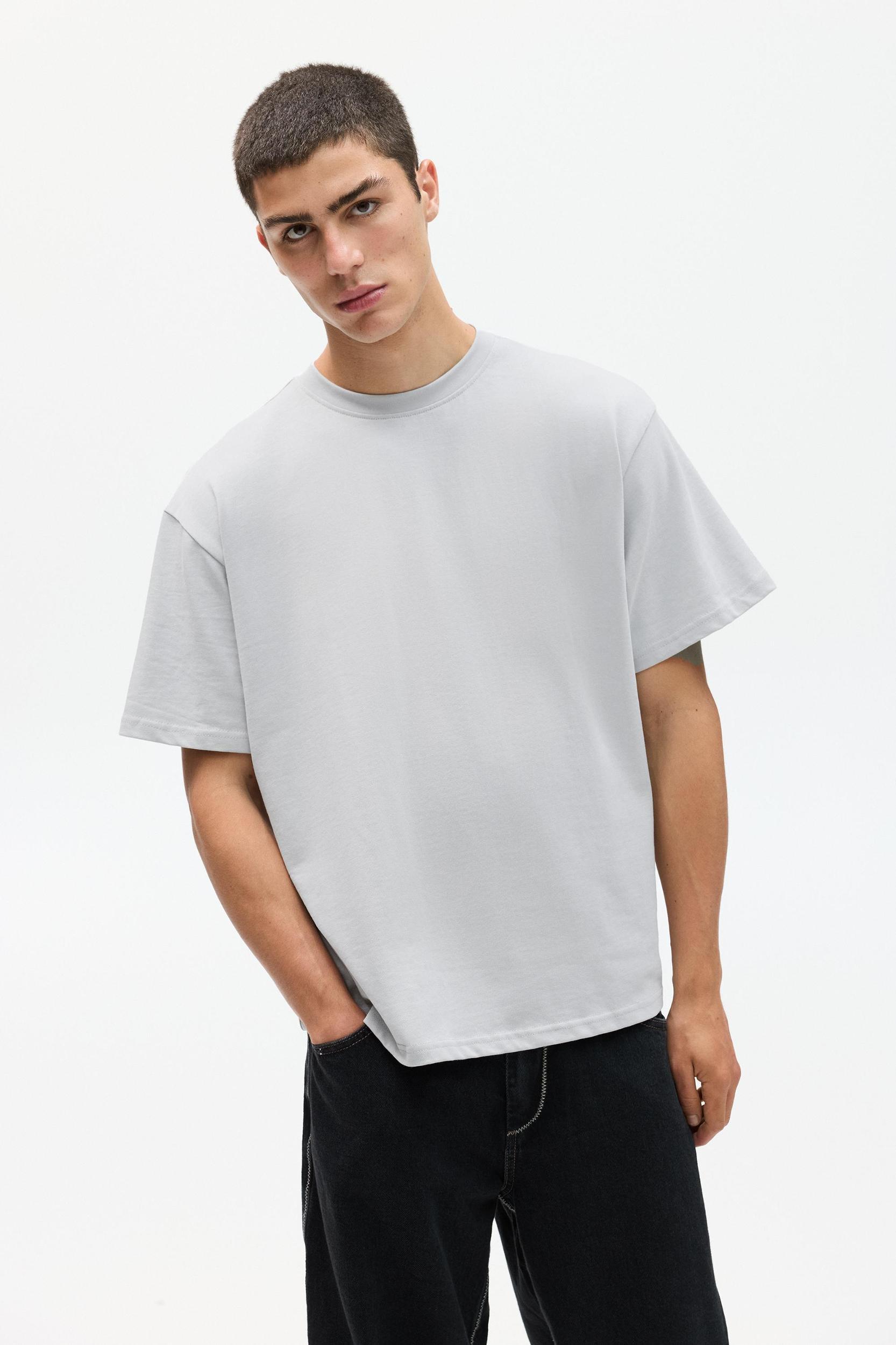 Heavy weight short sleeve T-shirt Product Image