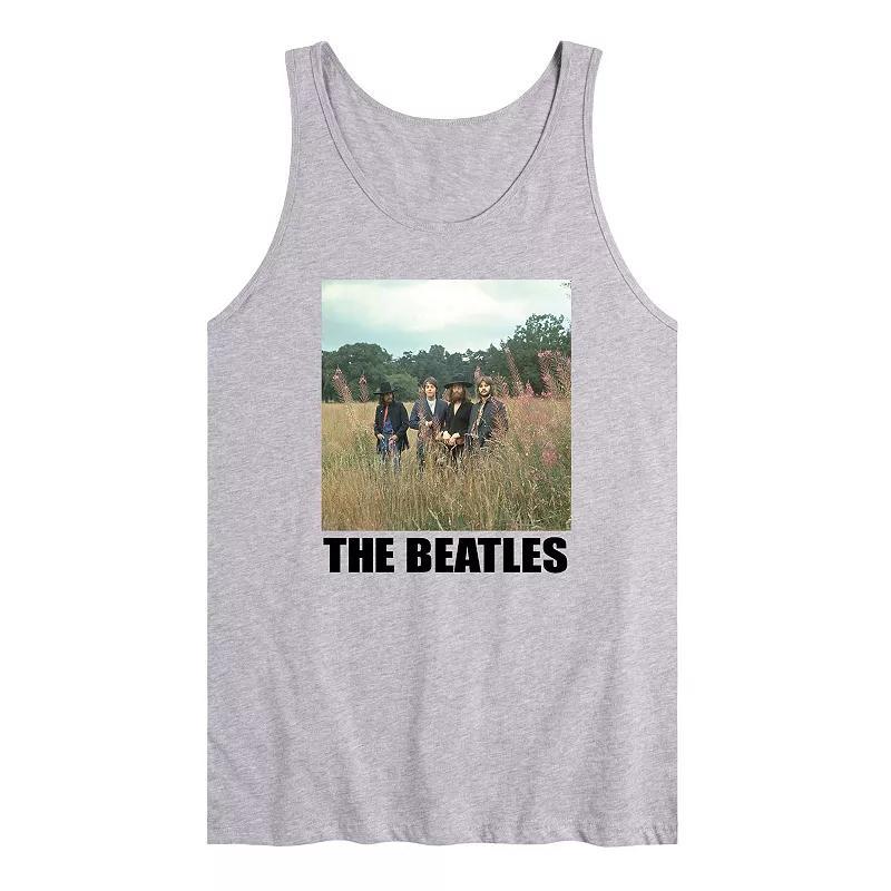 Men's The Beatles Field Tank, Size: Small, Gray Product Image