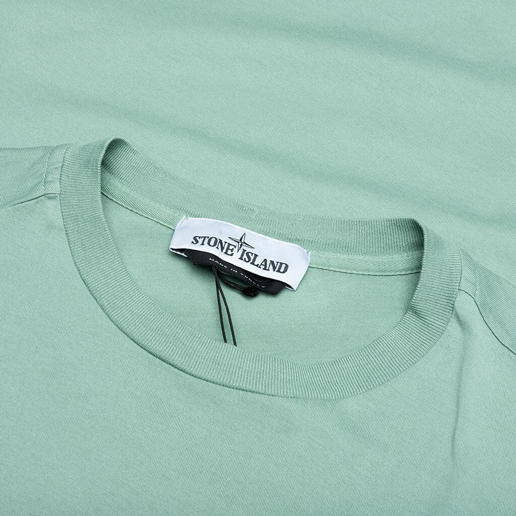 S/S T-Shirt - Sage Green Male Product Image