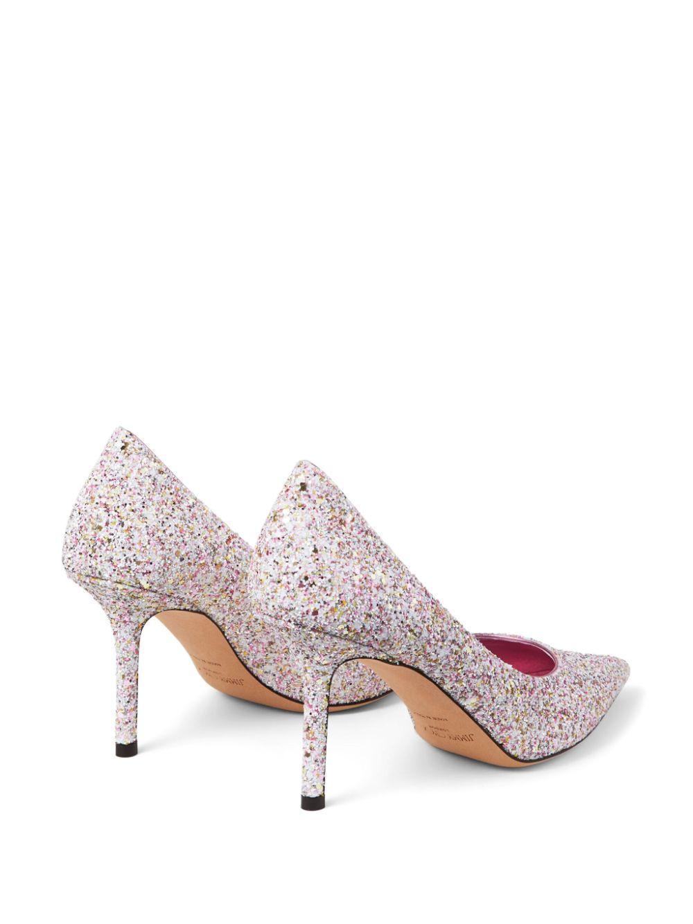 85mm Love glitter pumps Product Image