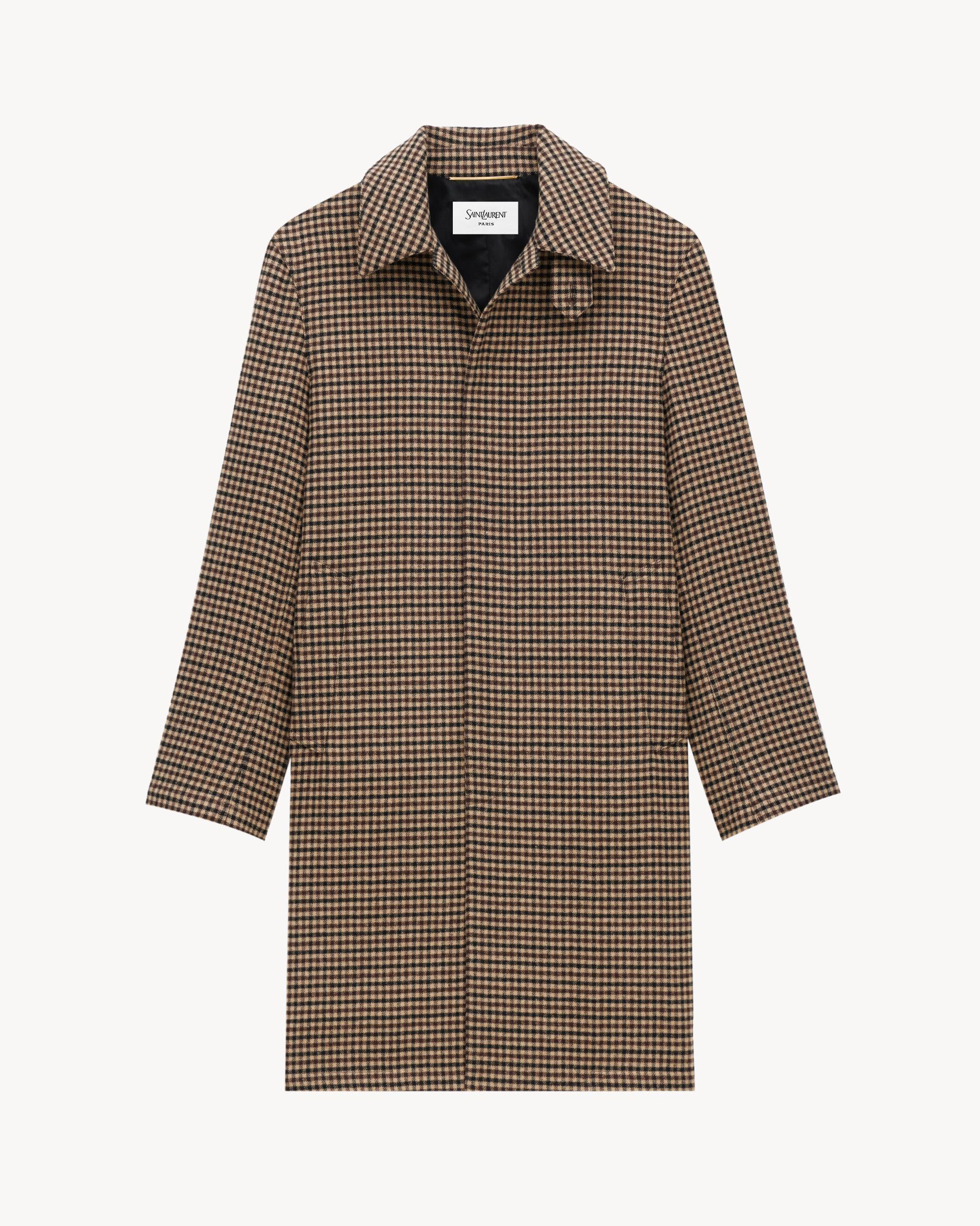 mac coat in vichy check Product Image