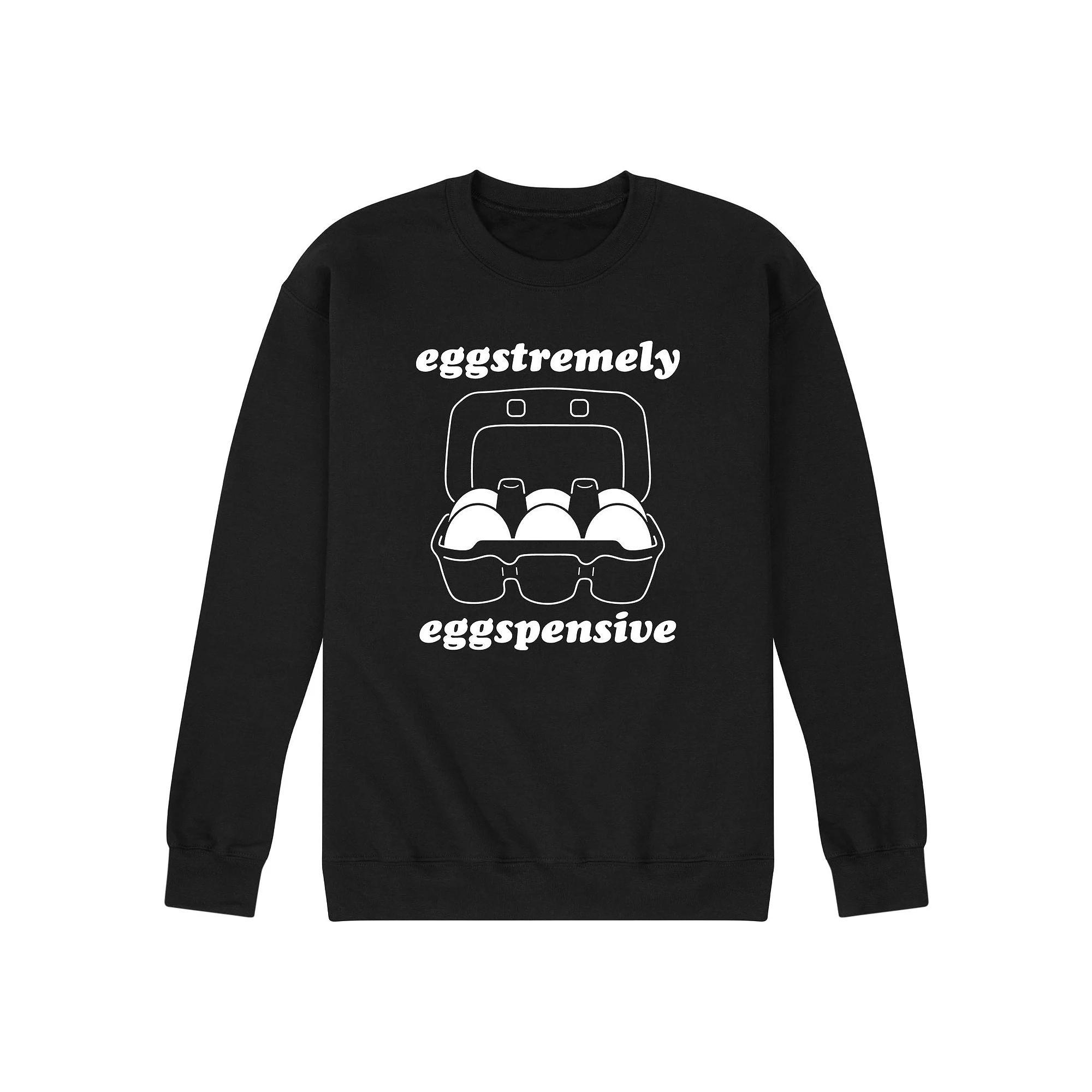 Men's Eggstremely Eggspensive Graphic Fleece,  Product Image