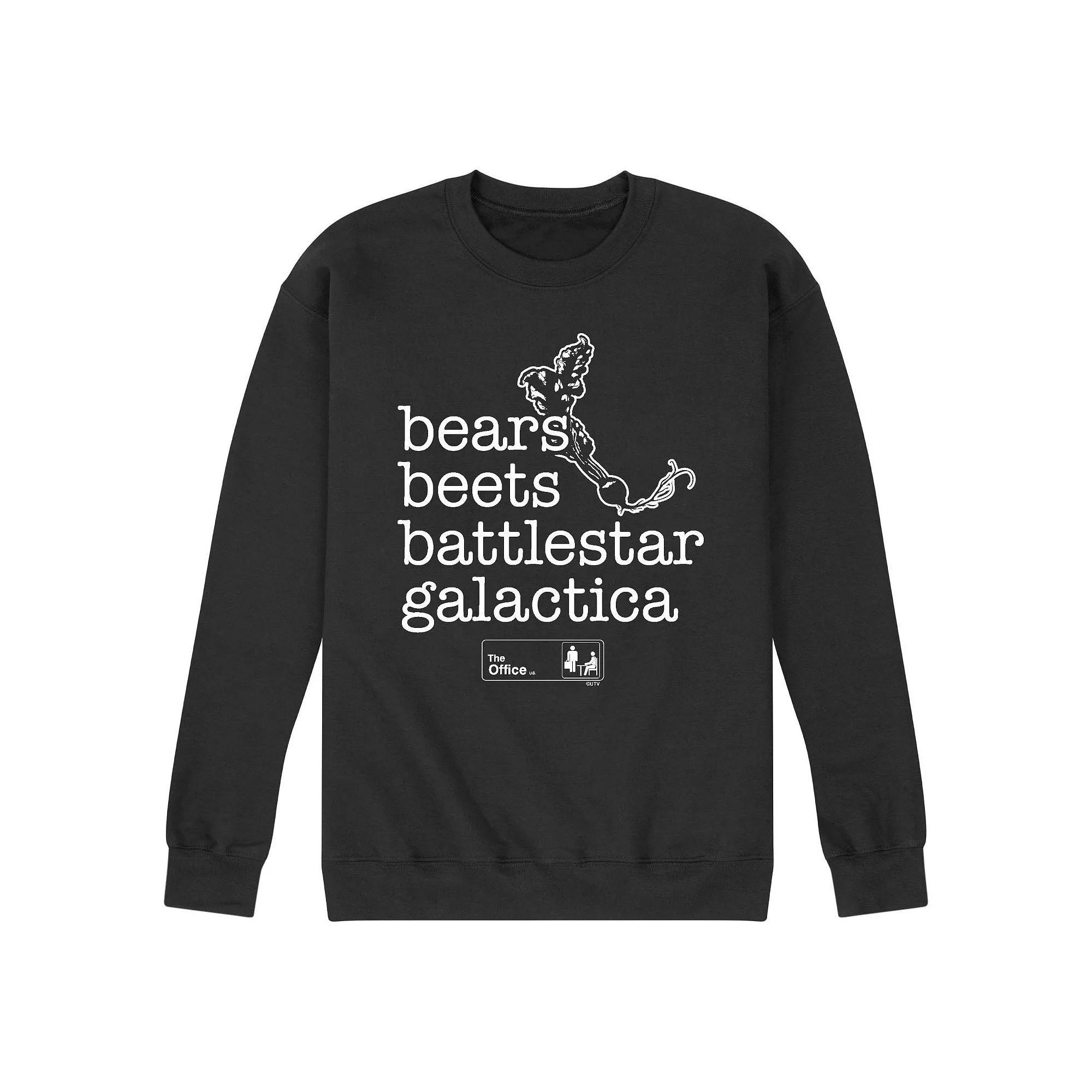 Men's The Office Bears Beets Sweatshirt,  Product Image