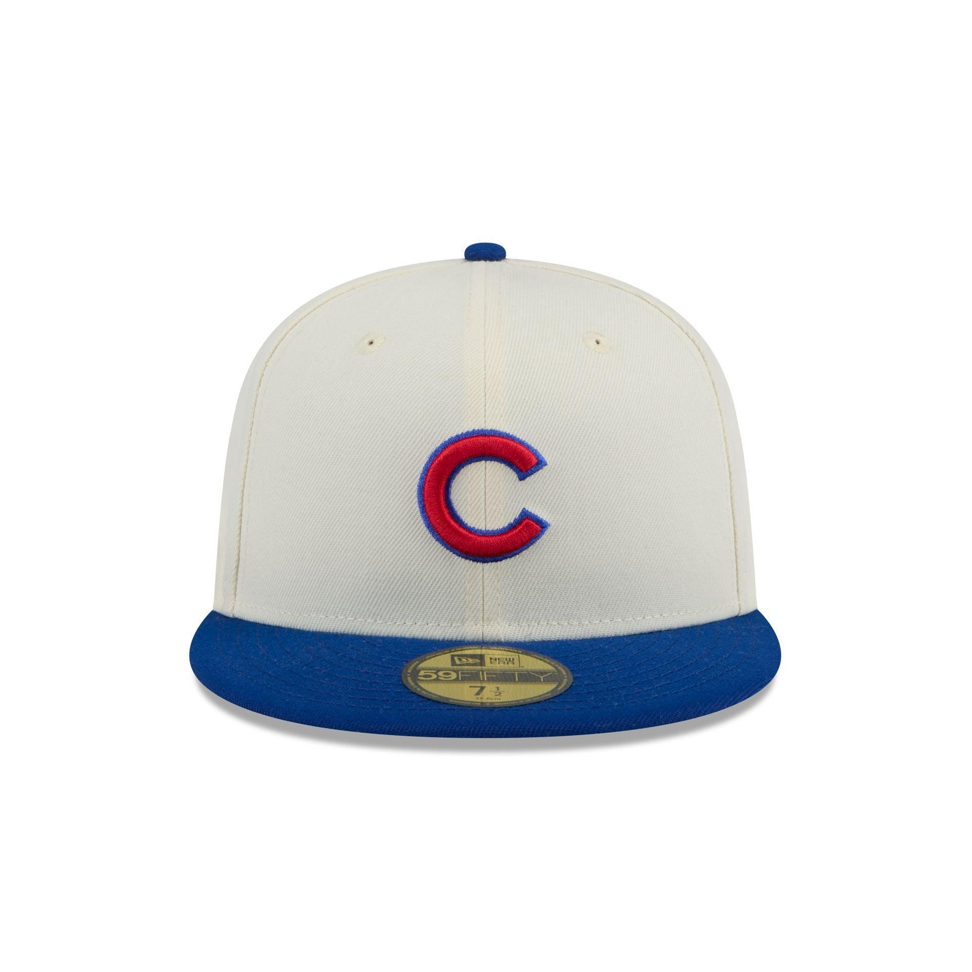 Chicago Cubs Chrome 59FIFTY Fitted Hat Male Product Image