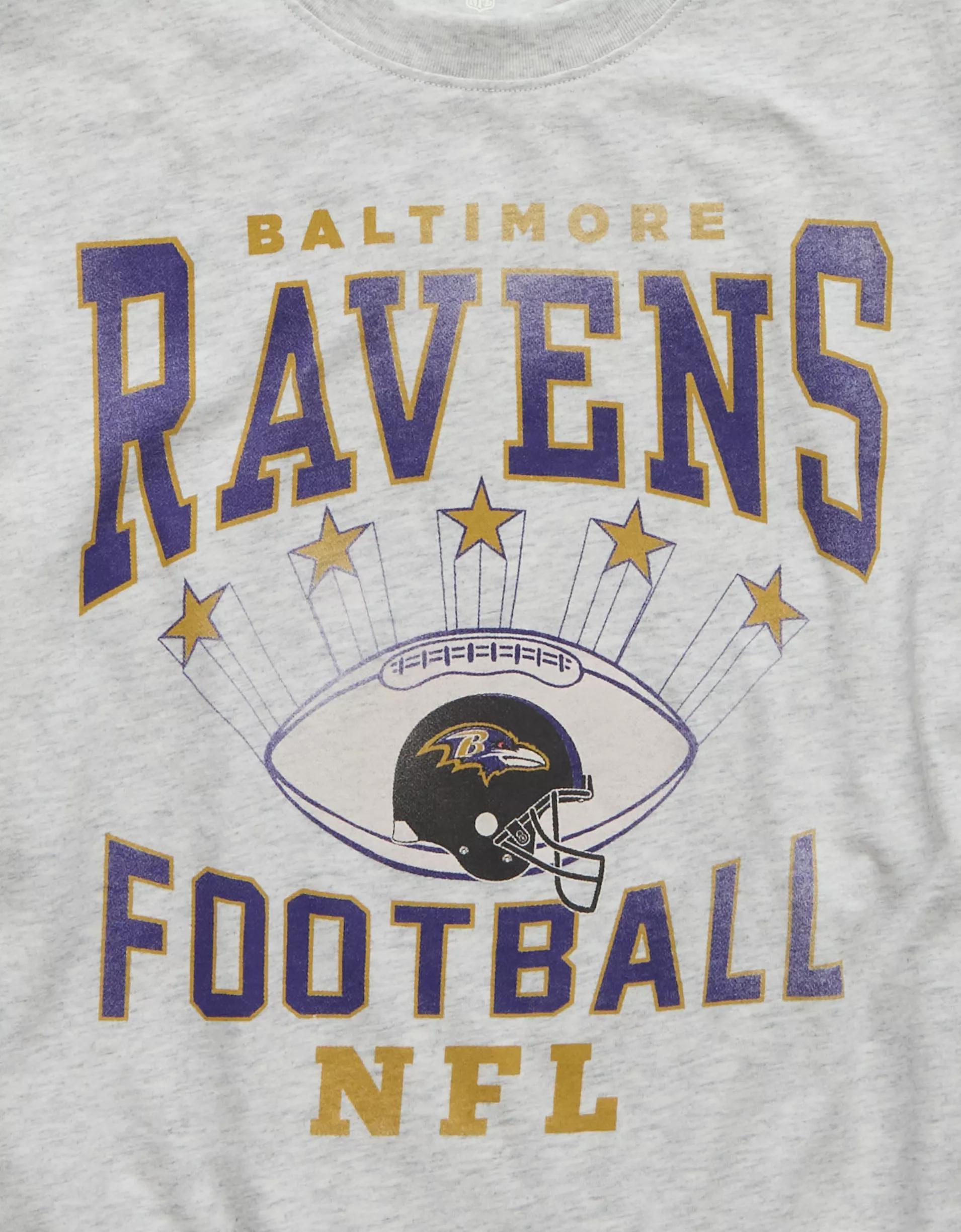 AE NFL Baltimore Ravens Graphic T-Shirt Product Image