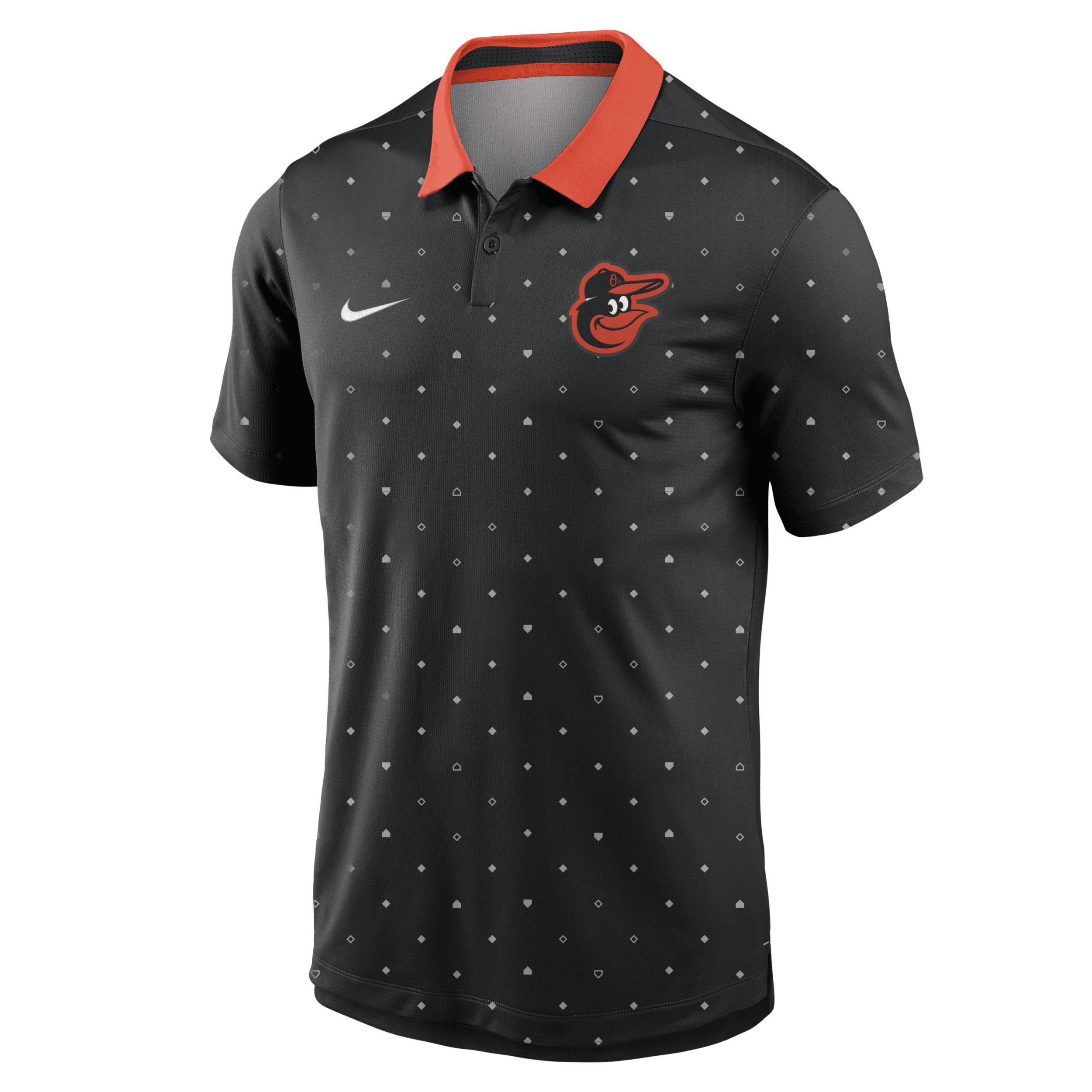 Mens Nike Boston Red Sox Legacy Icon Vapor Performance Polo Blue Product Image