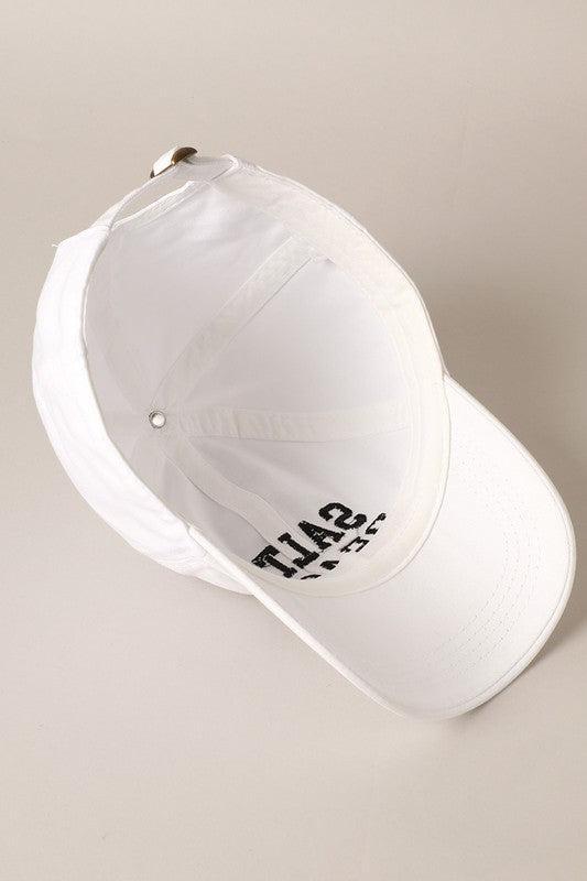 Salty Beach Patch Baseball Cap Product Image