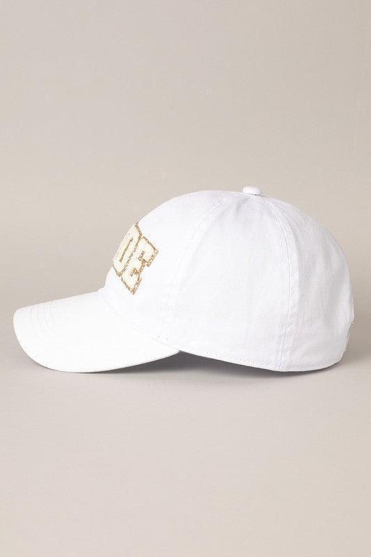 BRIDE Chenille Letter Patch Baseball Cap Product Image