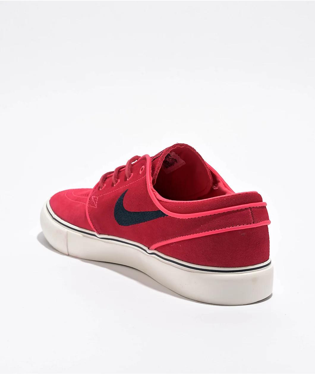 Nike SB Zoom Janoski OG+ Aster Pink & Armory Navy Skate Shoes Product Image