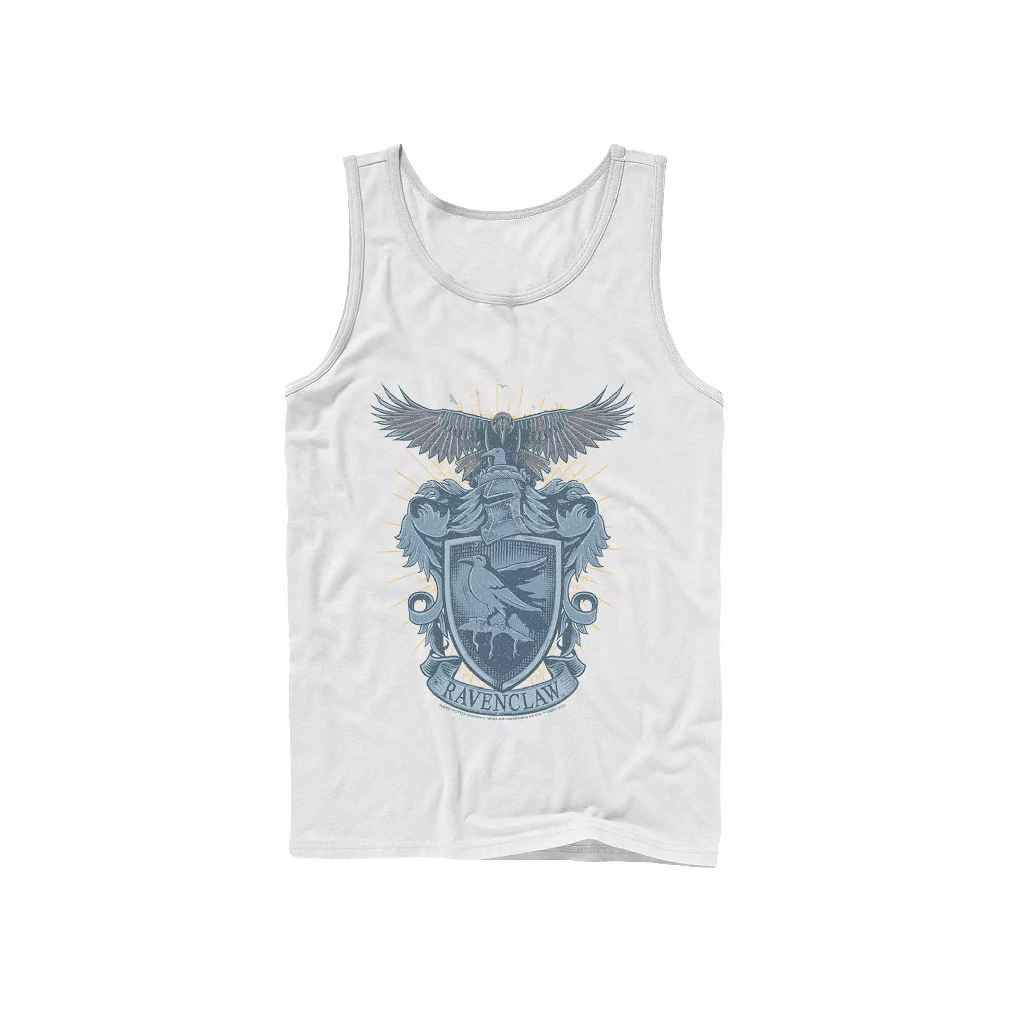 Men's Harry Potter Ravenclaw Detailed House Crest Tank Top,  Product Image