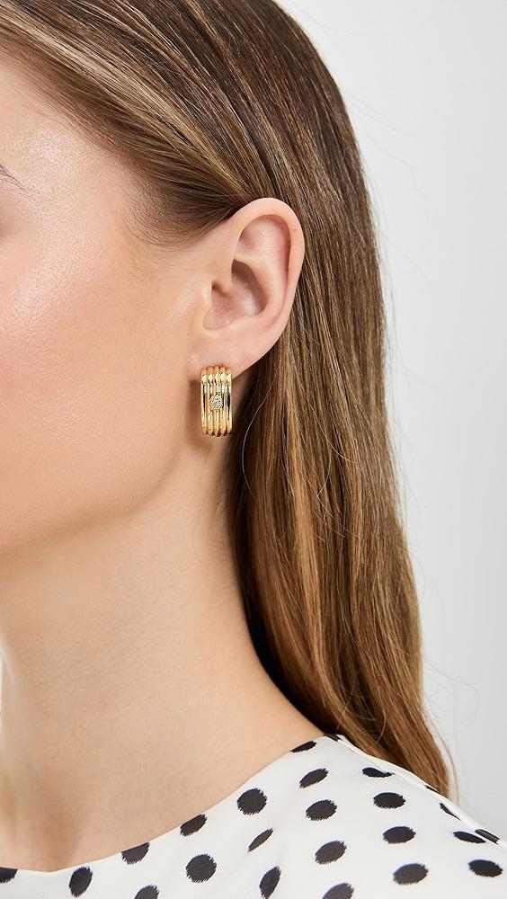 Luv Aj The Ridged Positano Studs | Shopbop Product Image