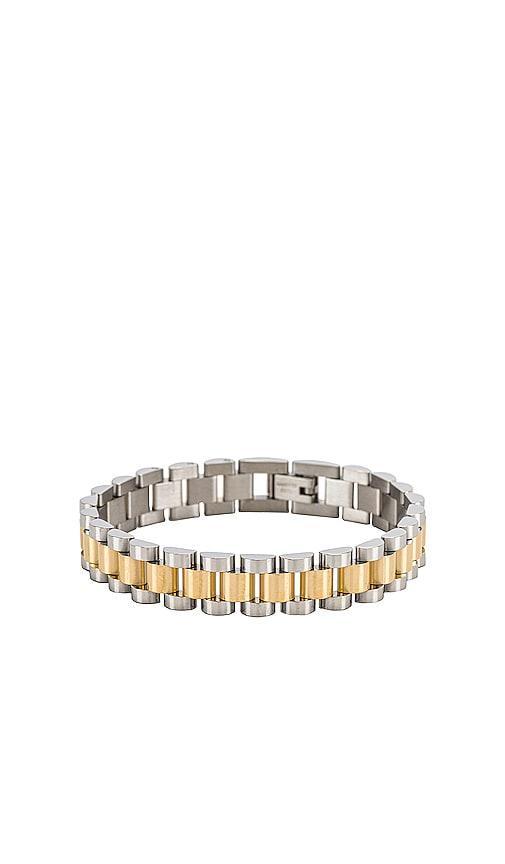 The Two-Toned Timepiece Bracelet Luv AJ Product Image