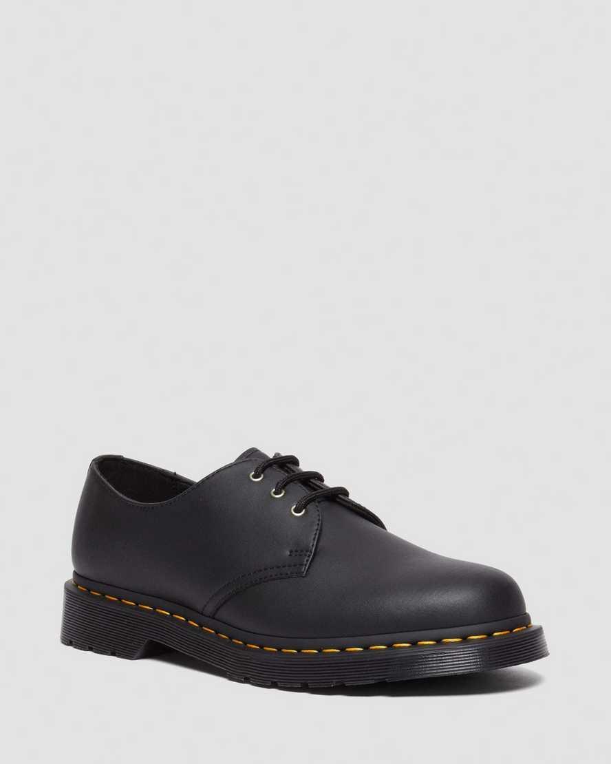 DR. MARTENS' 8065 Virginia Leather Mary Jane Shoes In Black Virginia Product Image