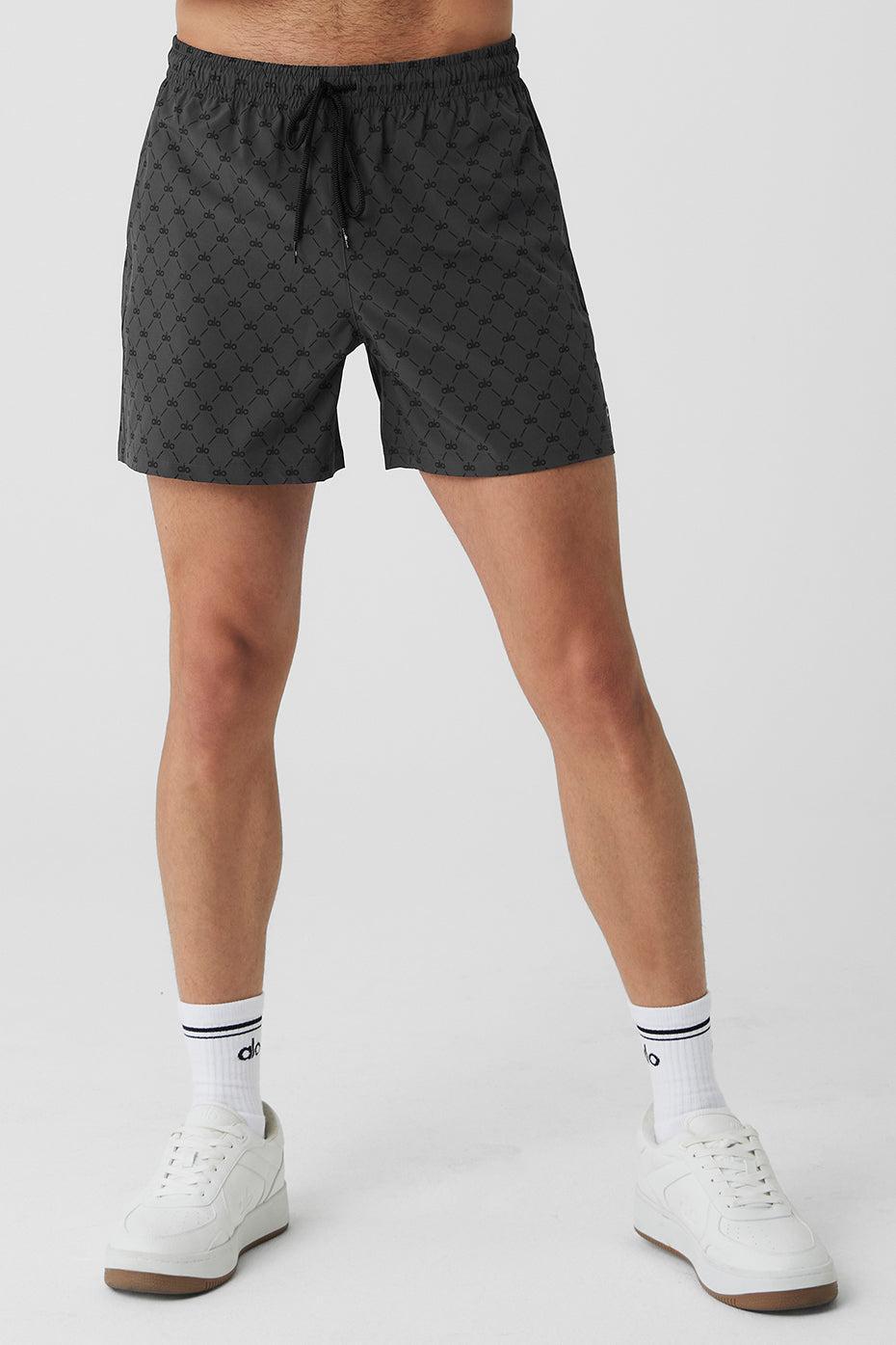 7'' Diamond Circuit Short - Anthracite/Black Male Product Image