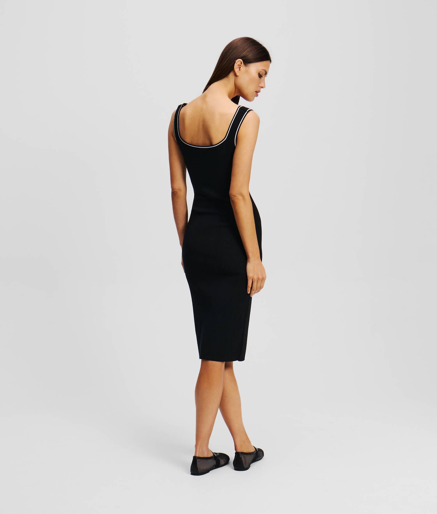 KARL ESSENTIAL KNITTED DRESS Product Image