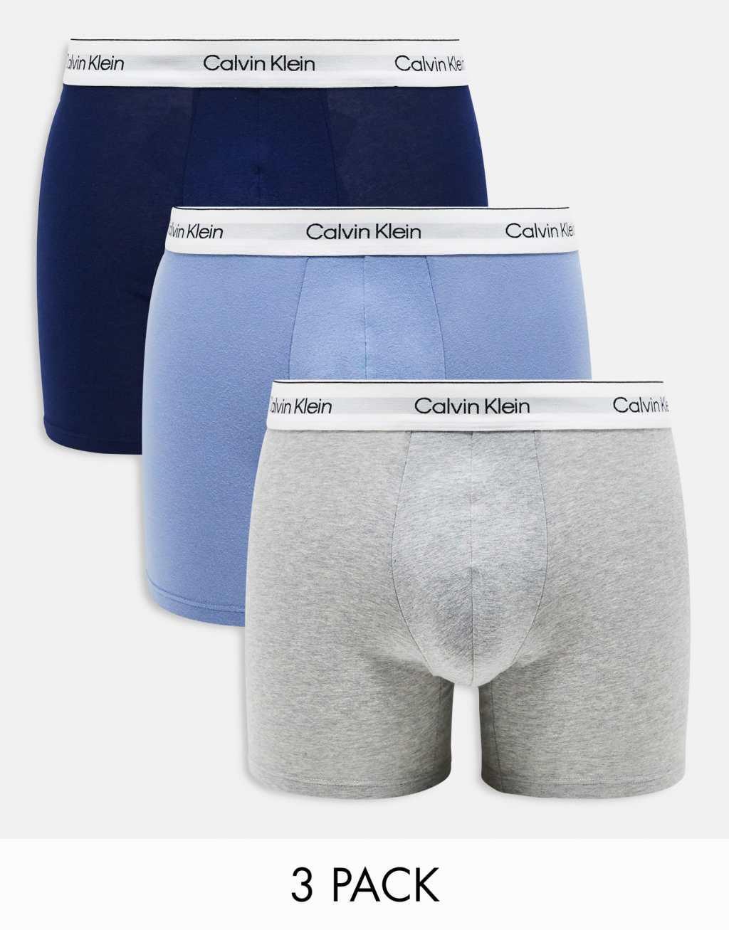 Calvin Klein Modern Cotton 3 pack boxer brief in multi Product Image