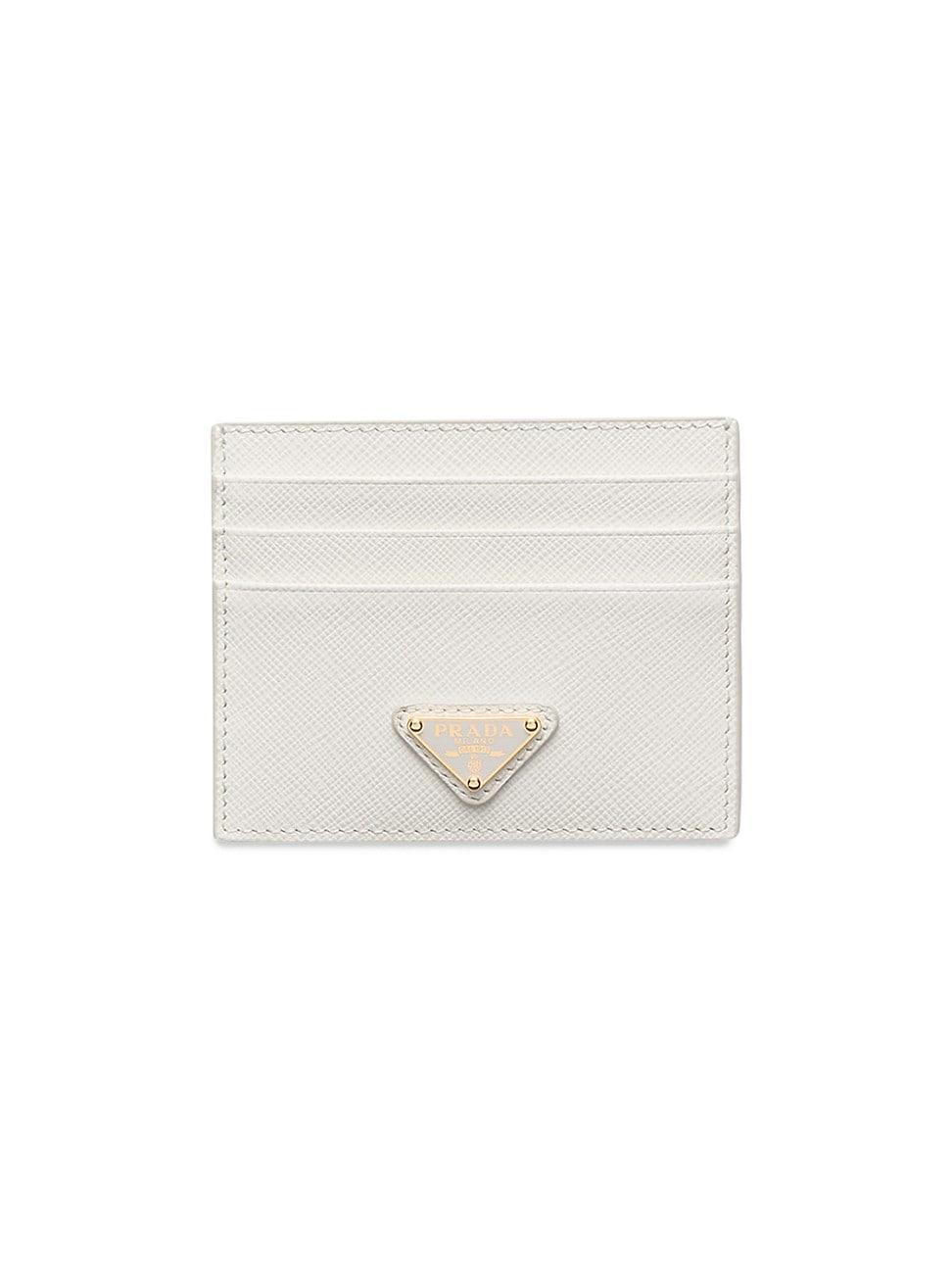 Womens Saffiano Leather Card Holder Product Image