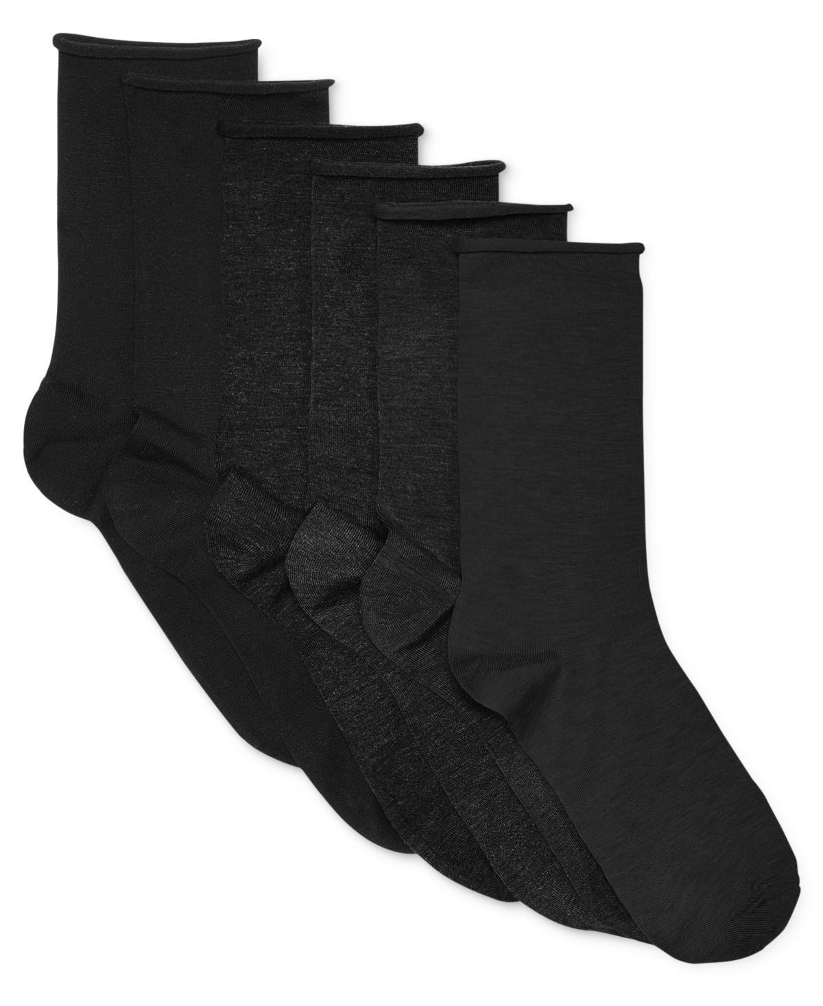 Lauren Ralph Lauren Womens Roll-Top Trouser Socks 6 Pack Product Image