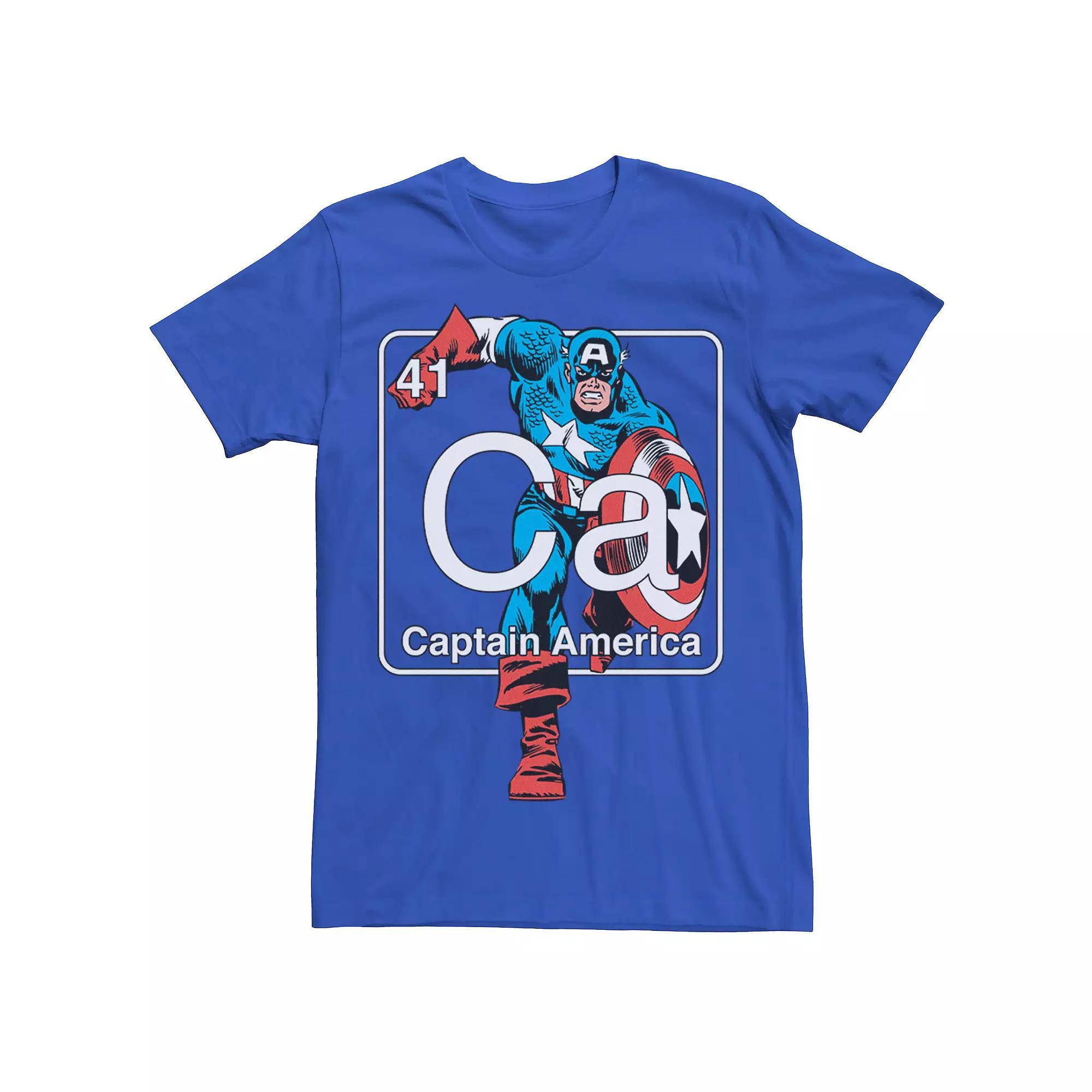 Men's Marvel Avengers Captain America Element Tee,  Product Image
