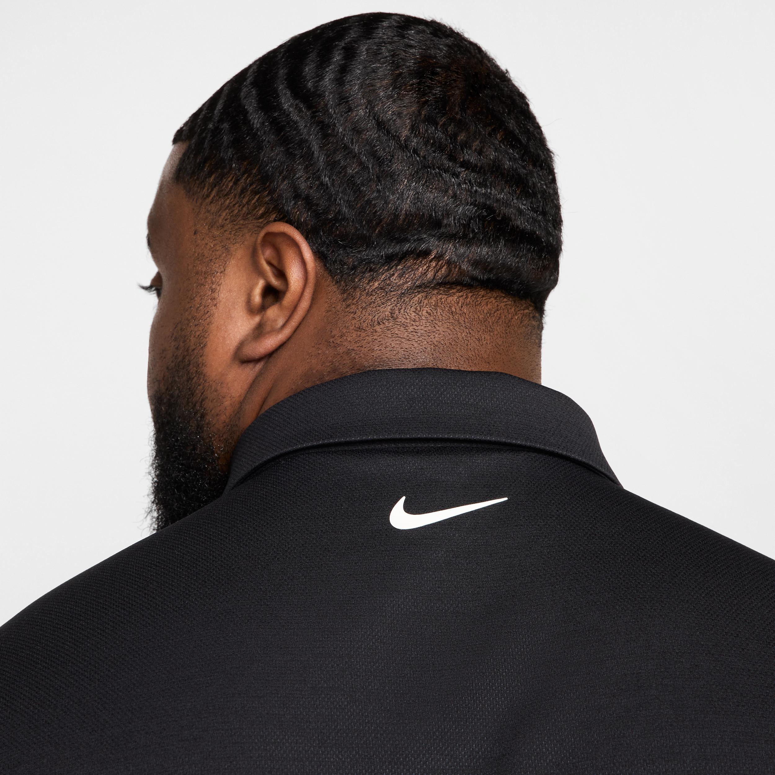 Nike Mens Tour Dri-FIT Jacquard Golf Polo | FZ7475-010 Product Image