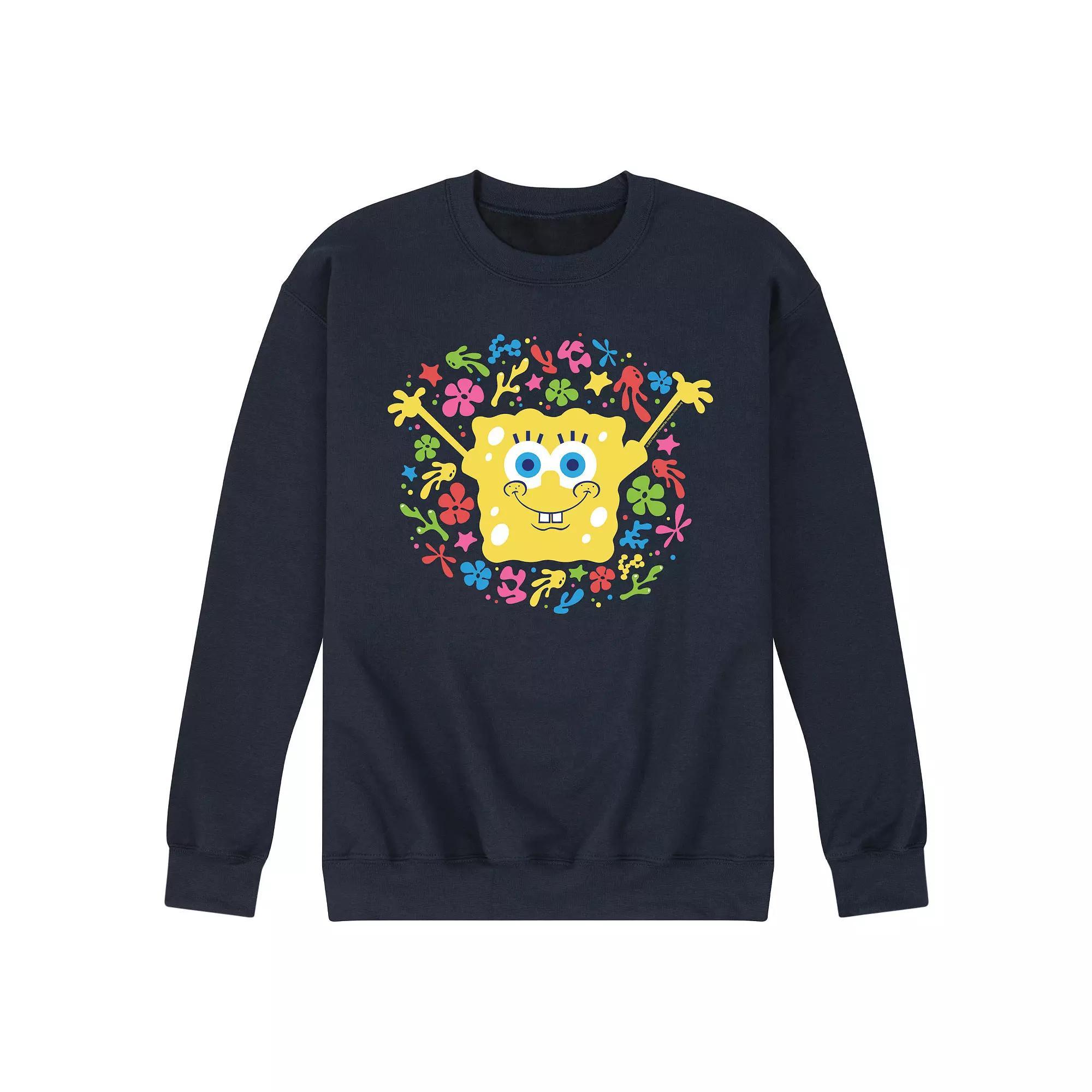 Men's SpongeBob SquarePants Fleece Sweatshirt,  Product Image