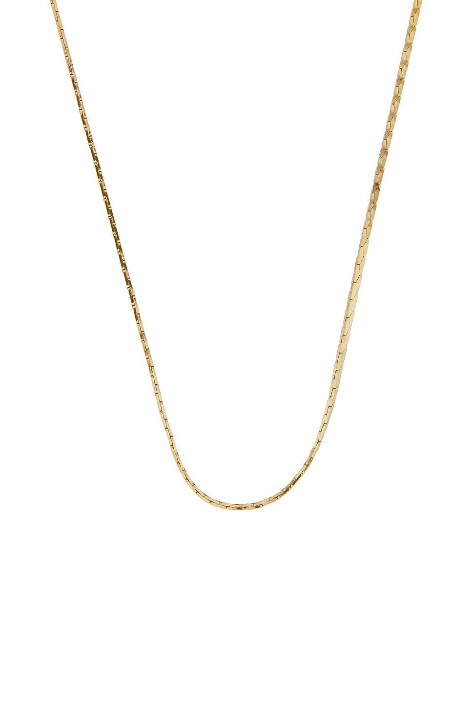 SAINT LAURENT Chain Necklace In Gold Product Image