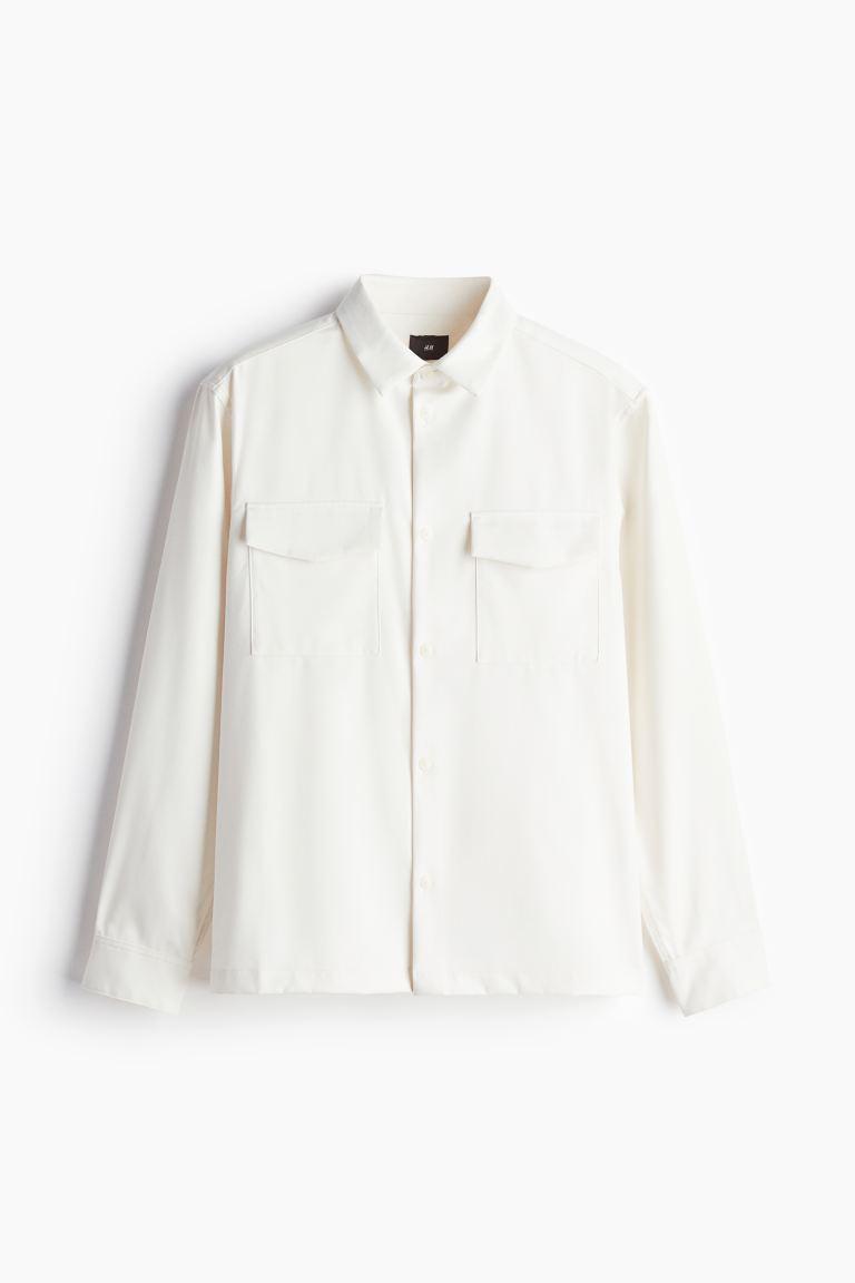 Regular Fit Utility Overshirt Product Image