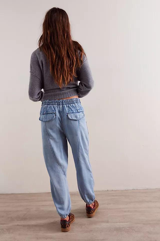 We The Free Glitch Dropped Pull-On Jeans Product Image