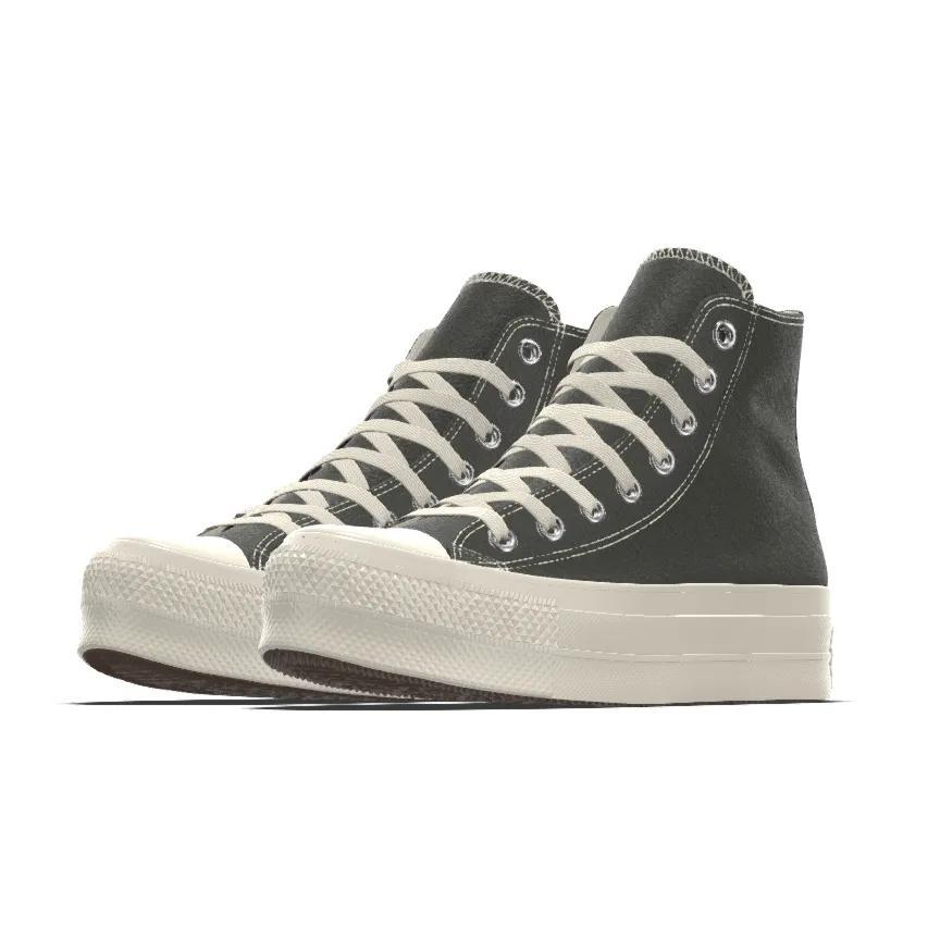 Custom Chuck Taylor All Star Lift Platform Leather By You Product Image