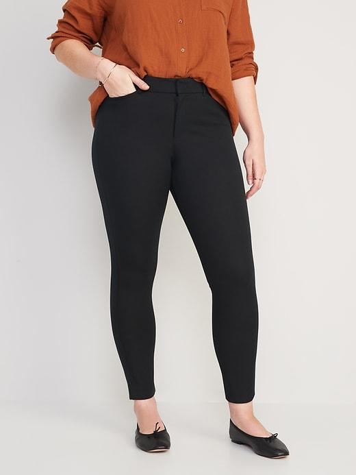 High-Waisted Pixie Skinny Ankle Pants Product Image