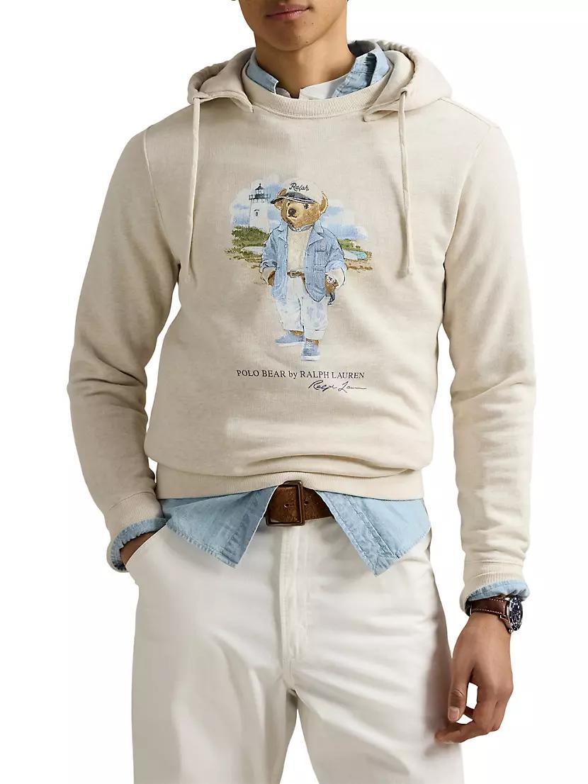 Polo Bear Slub Fleece Hoodie Product Image