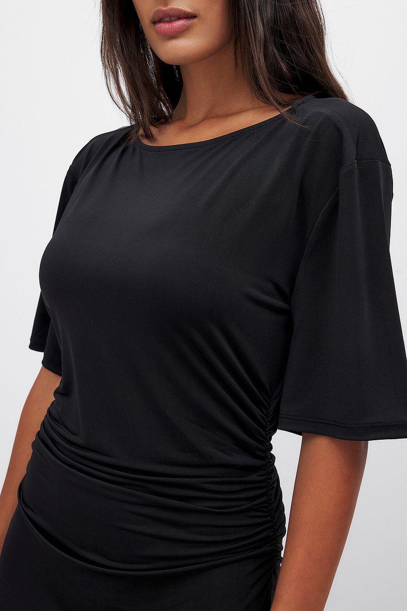 Short Sleeve Maxi Dress Product Image