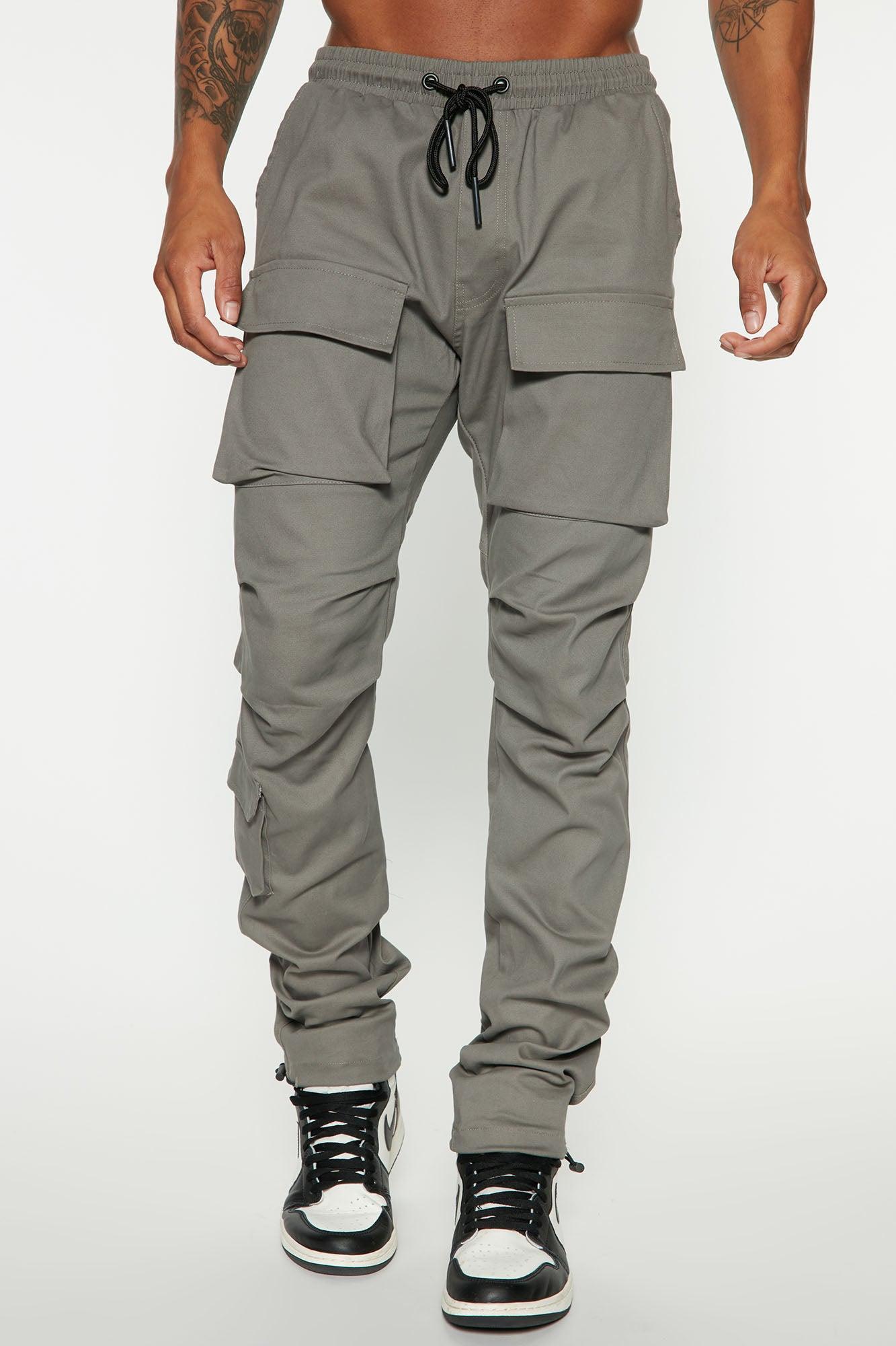 All Good Slim Cargo Pants - Charcoal Product Image